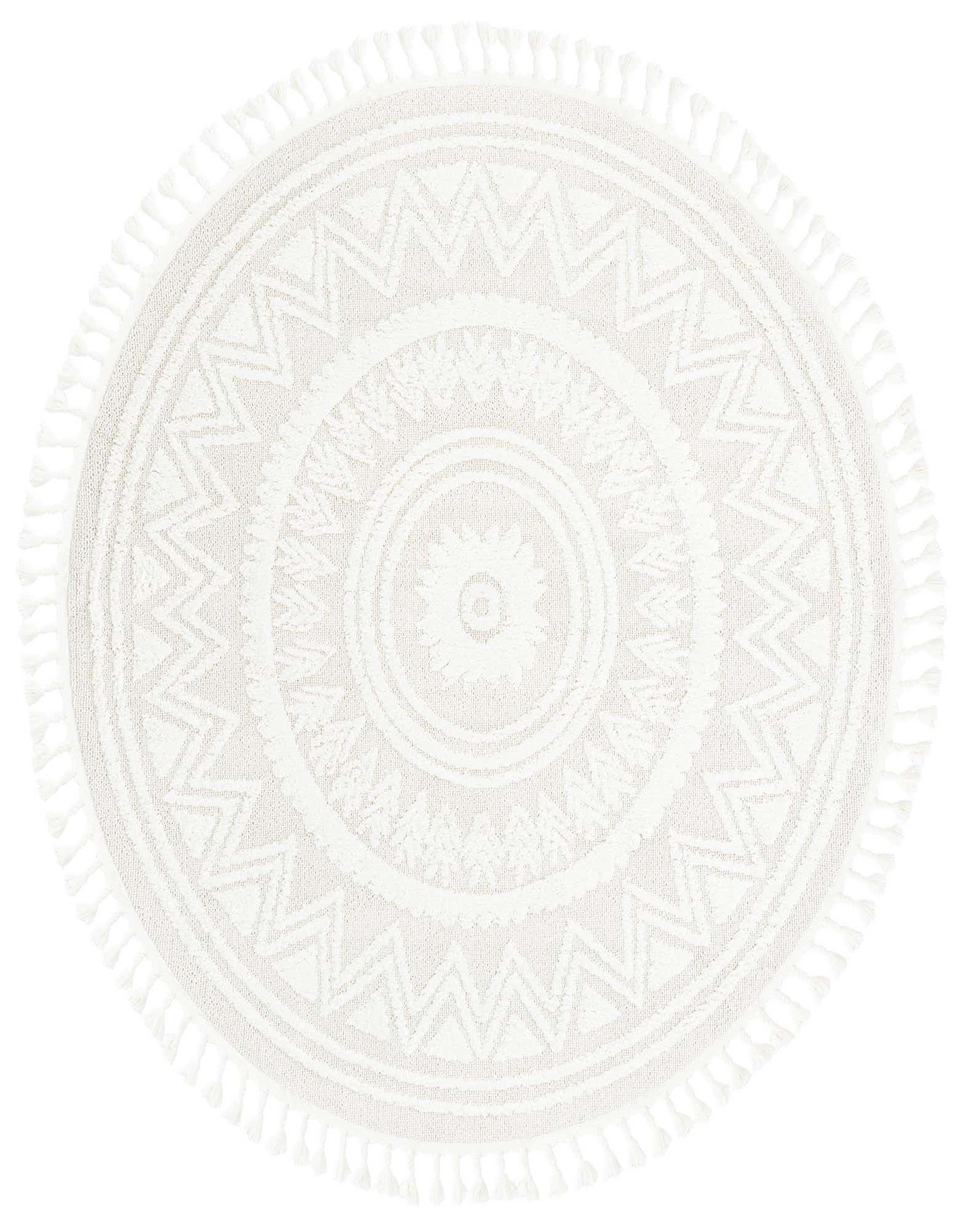 7' 10 x 7' 10 Boho Round Rug
