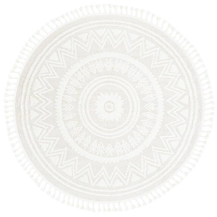 Detail image of 7' 10 x 7' 10 Boho Round Rug