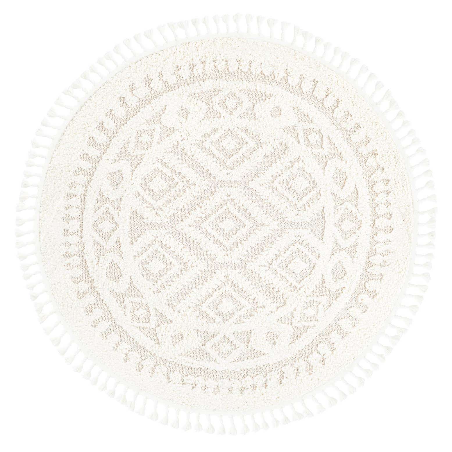 5' 3 x 5' 3 Boho Round Rug