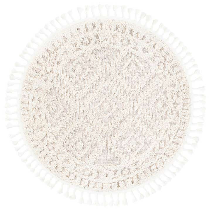 4' x 4' Boho Round Rug