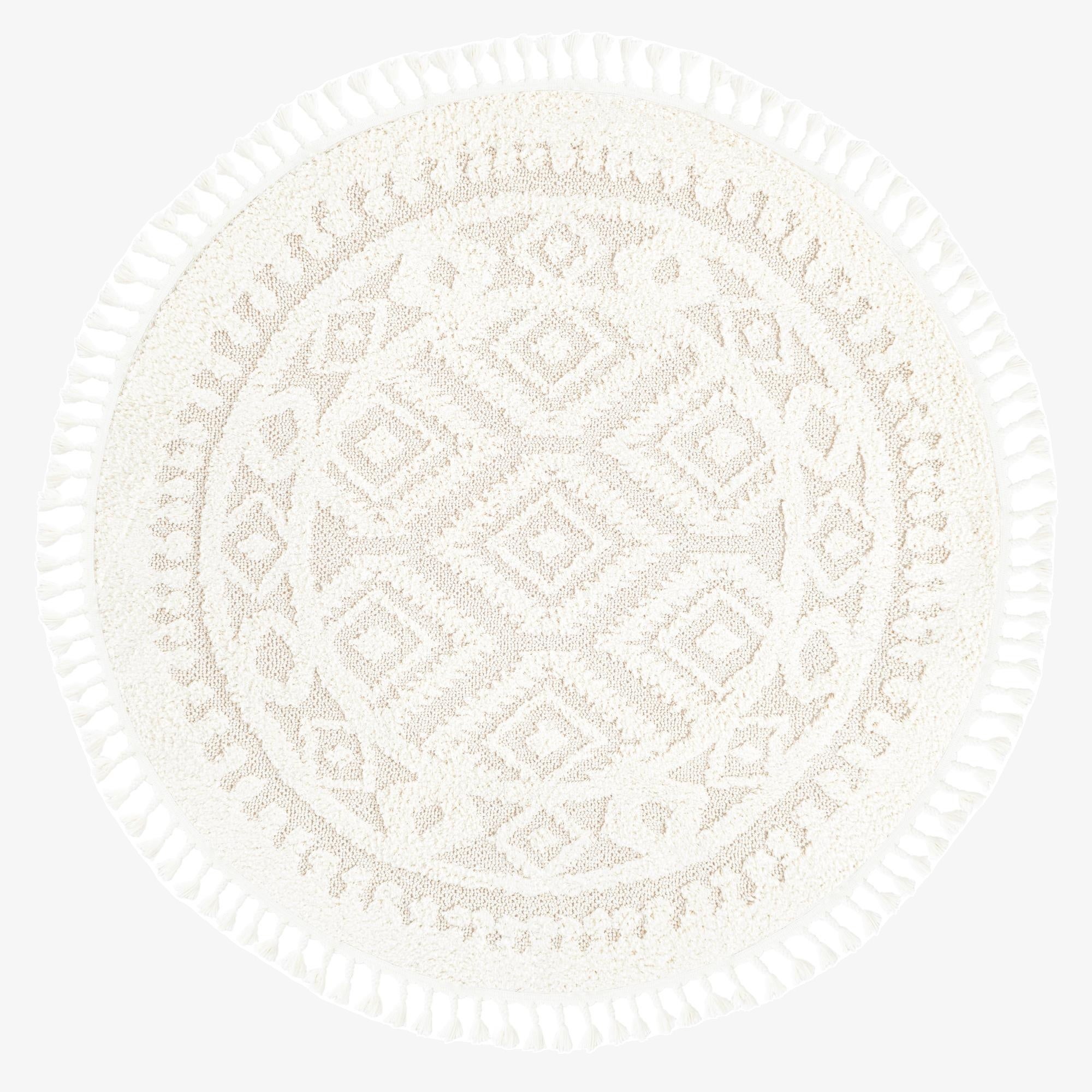 5' 3 x 5' 3 Boho Round Rug