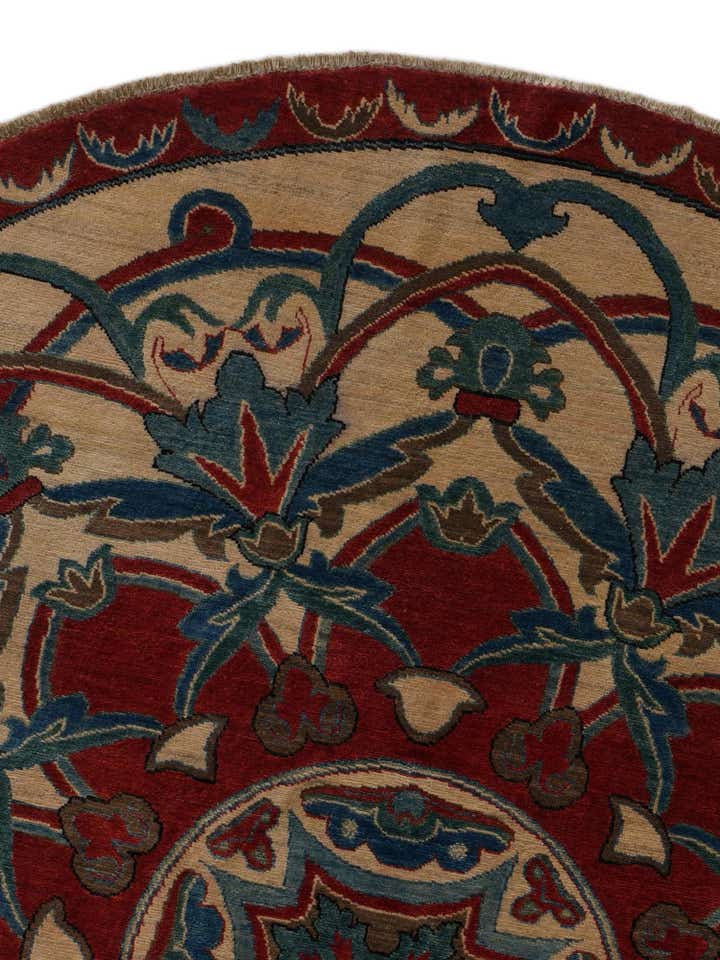 8' 4 x 8' 4 Hand Knotted Kazak Round Rug