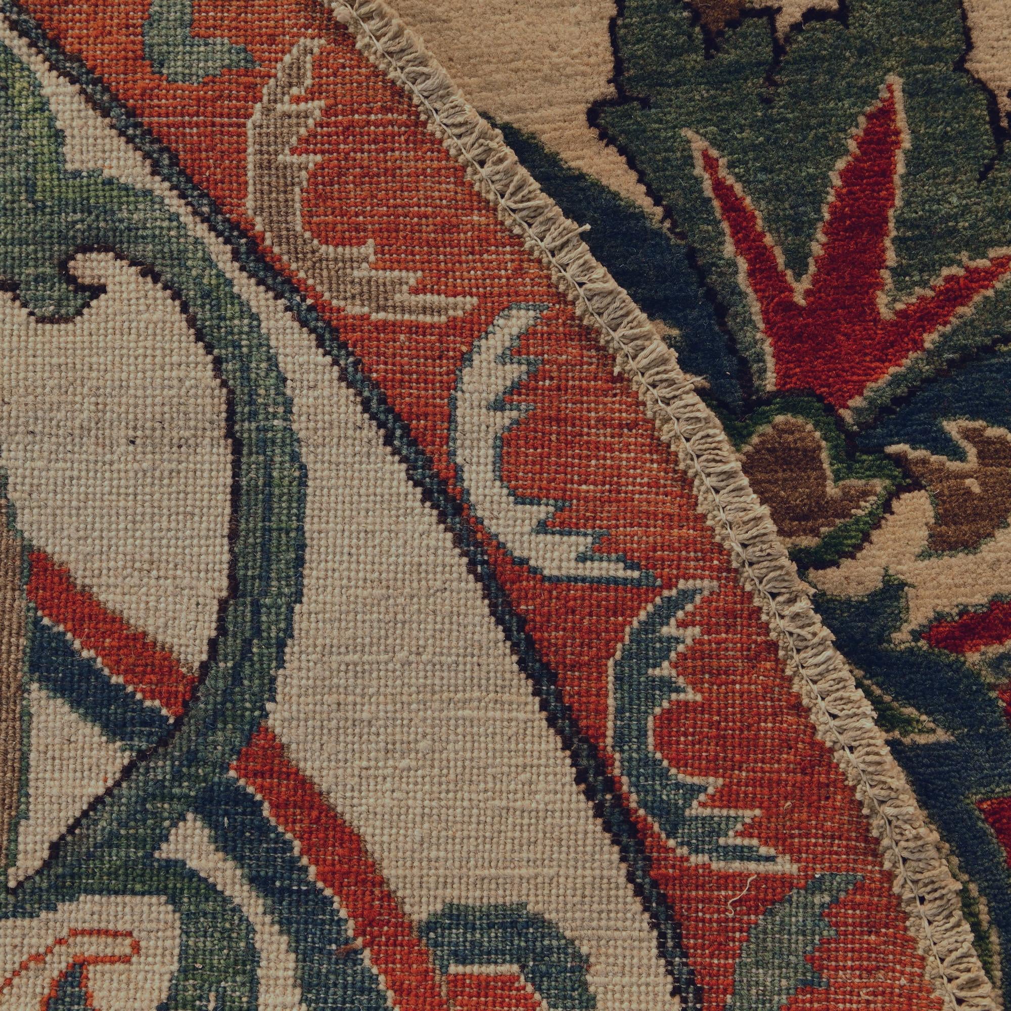 8' 4 x 8' 4 Hand Knotted Kazak Round Rug