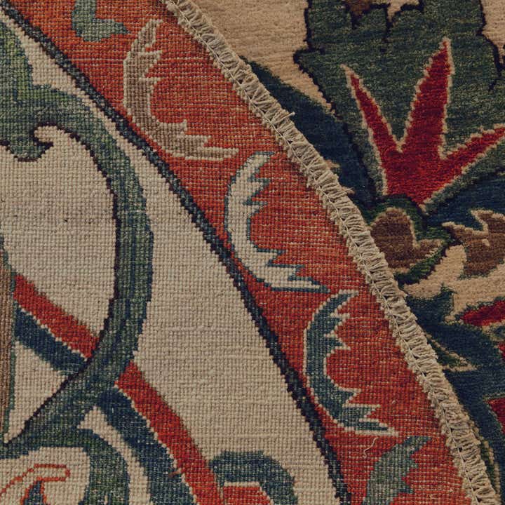8' 4 x 8' 4 Hand Knotted Kazak Round Rug