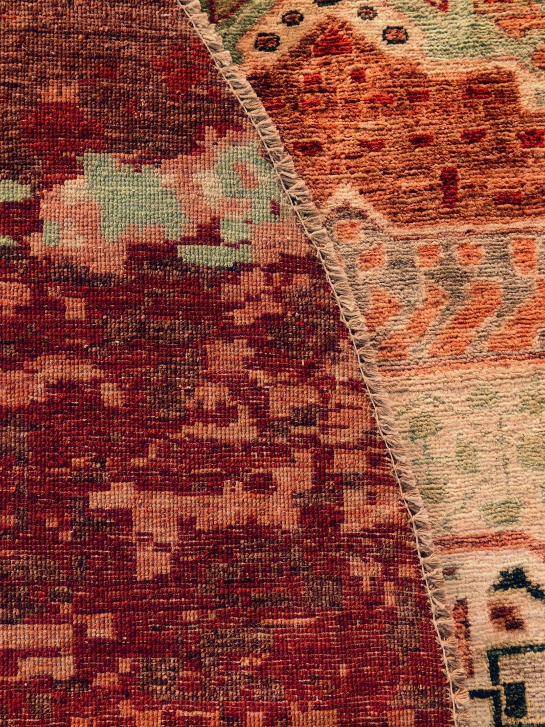 8' 1 x 8' 2 Hand Knotted Mamluk Ziegler Round Rug