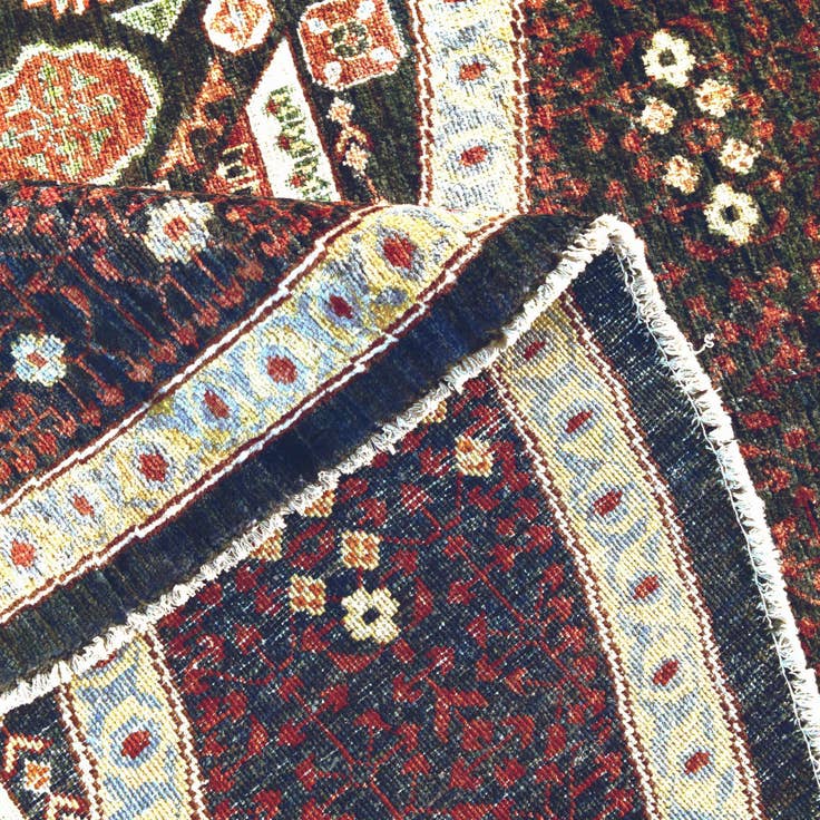 Detail image of 8' x 8' Hand Knotted Mamluk Ziegler Round Rug