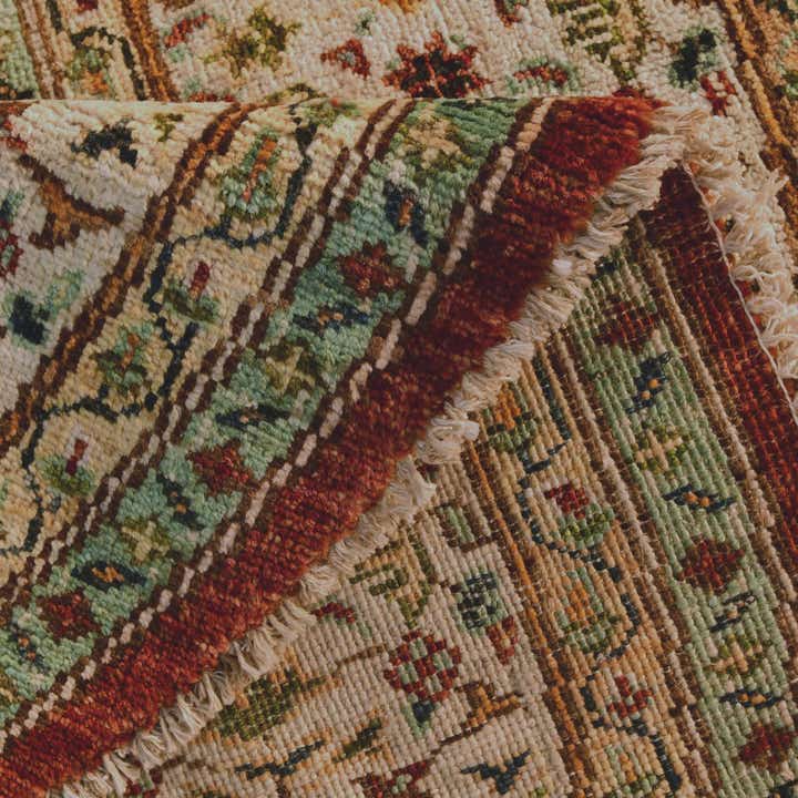 6' 3 x 6' 6 Hand Knotted Mamluk Ziegler Round Rug