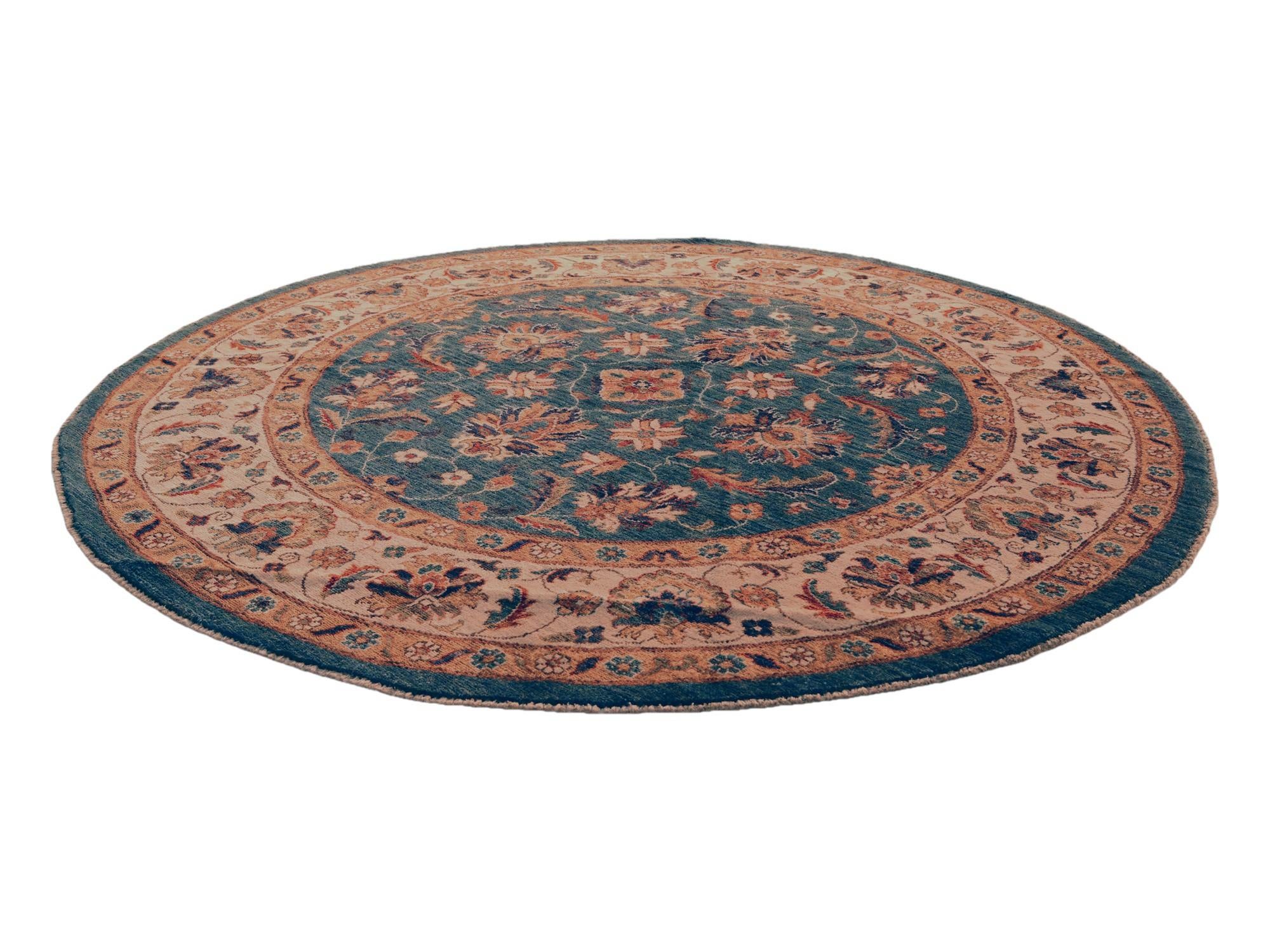 200cm x 200cm anudado a mano Ziegler Alfombra redondo