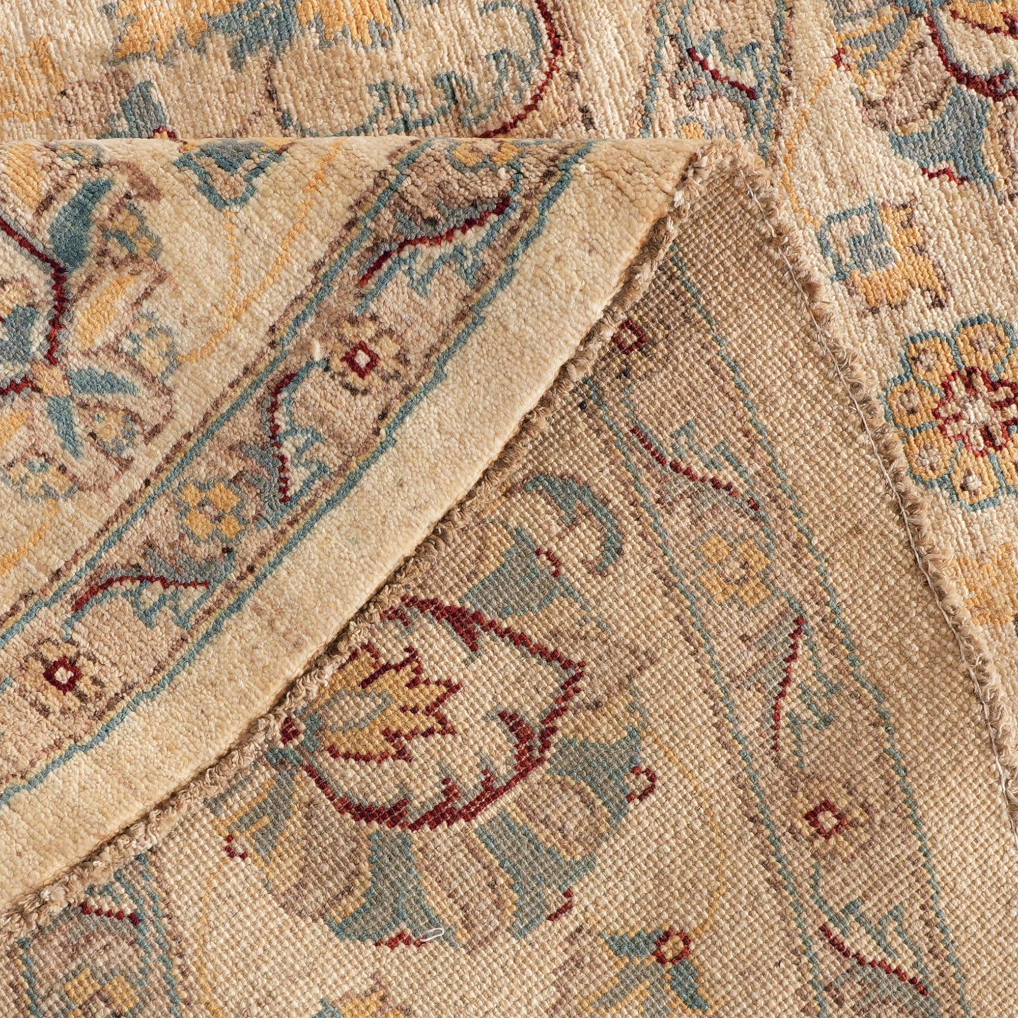 250cm x 255cm Hand Knotted Ziegler Round Rug