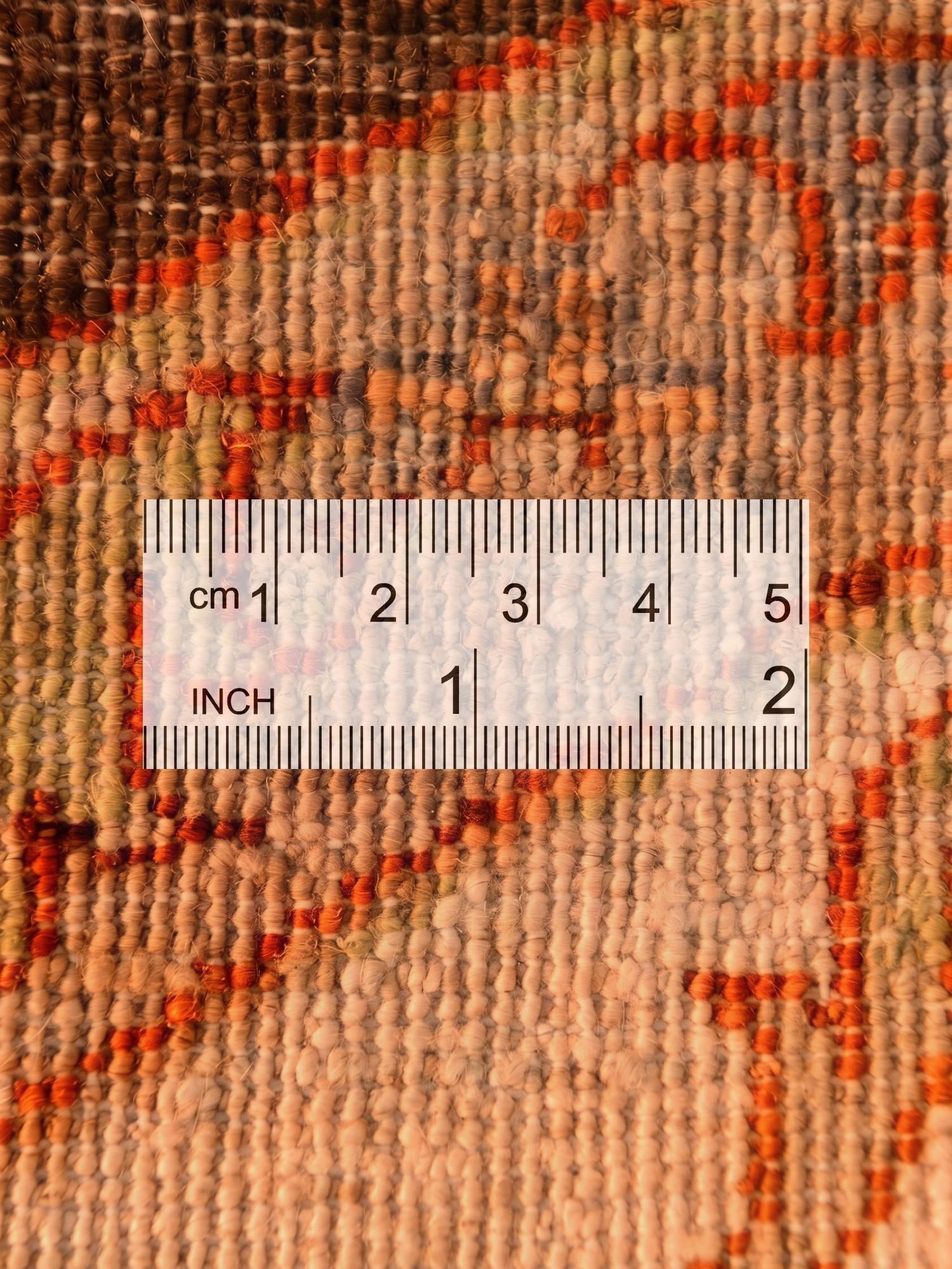 9' x 9' 1 Hand Knotted Ziegler Round Rug