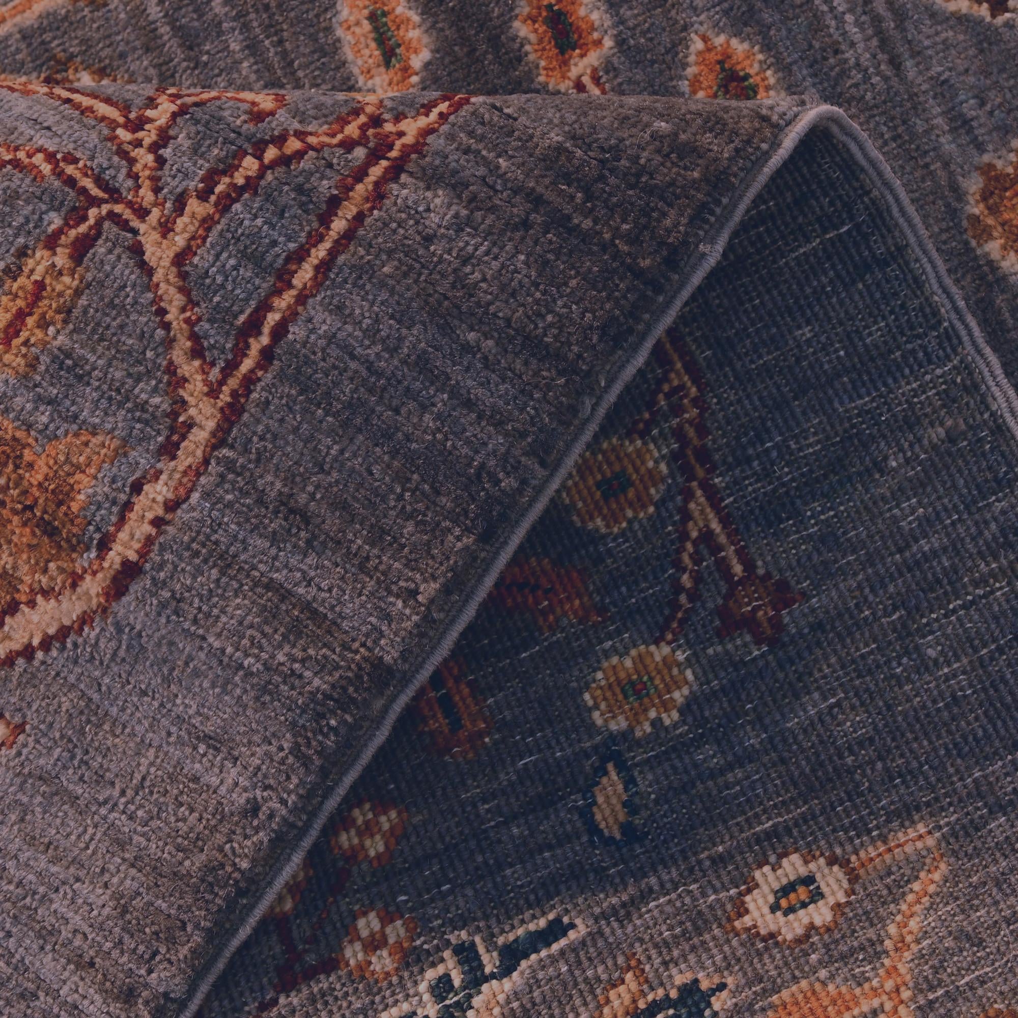 2' 9 x 8' Hand Knotted Ariana Runner Rug