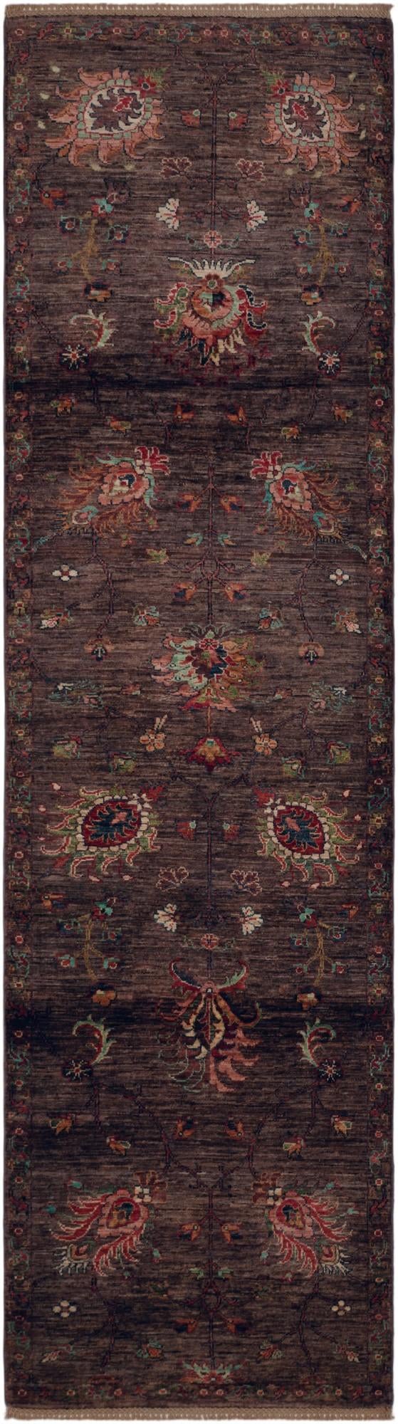 2' 8 x 9' 9 Hand Knotted Ariana Ziegler Runner Rug