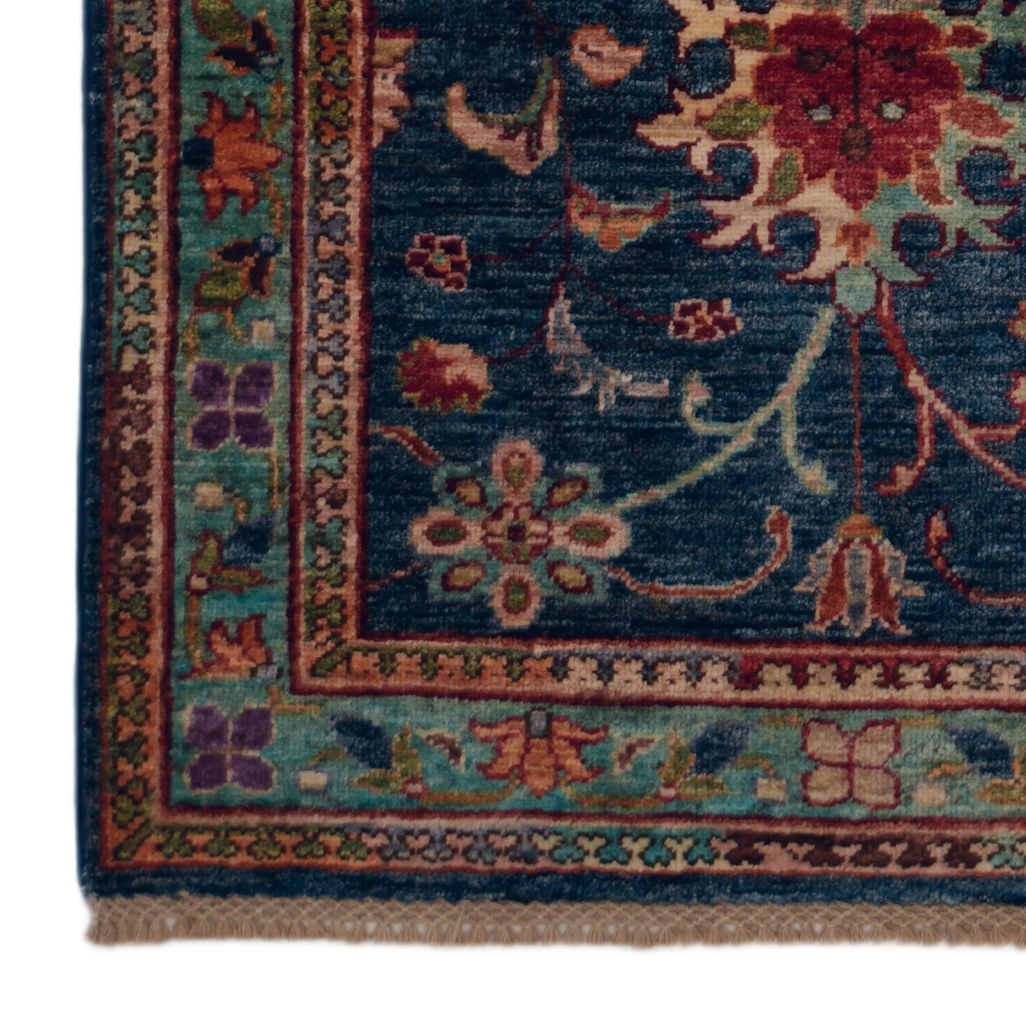2' 11 x 9' 1 Hand Knotted Ariana Ziegler Runner Rug
