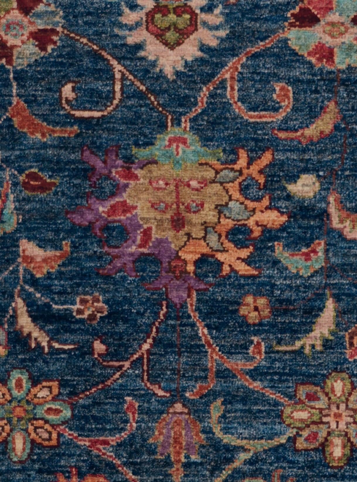 2' 11 x 9' 1 Hand Knotted Ariana Ziegler Runner Rug