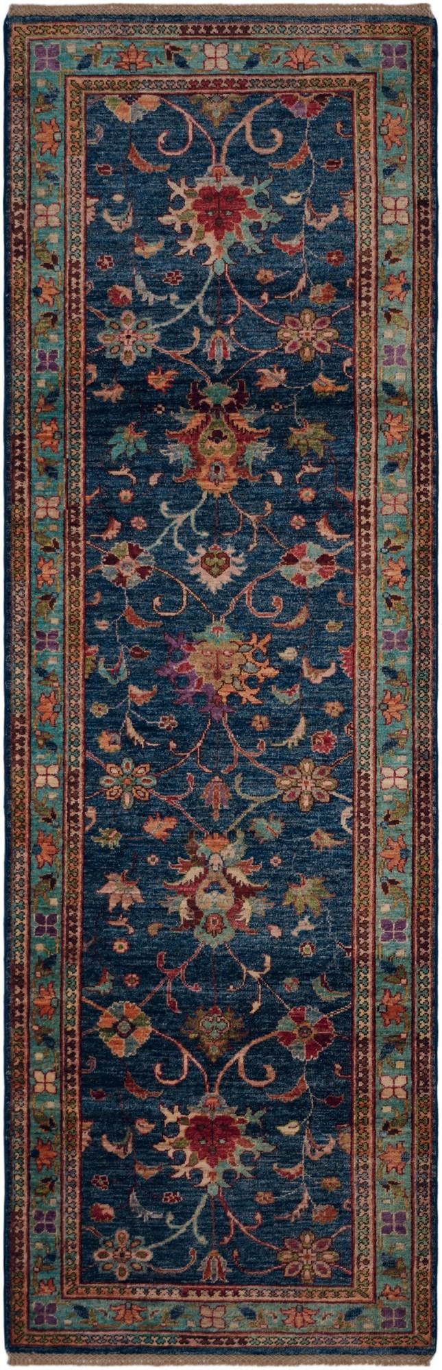 2' 11 x 9' 1 Hand Knotted Ariana Ziegler Runner Rug