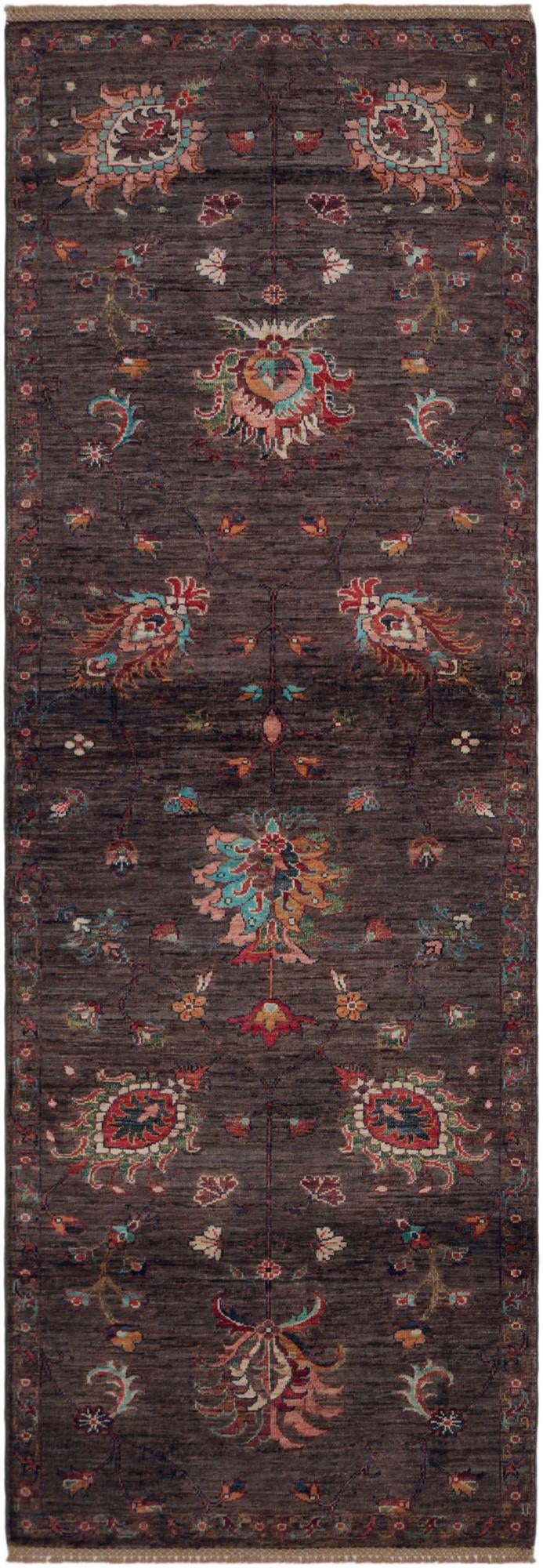 2' 10 x 8' 2 Hand Knotted Ariana Ziegler Runner Rug