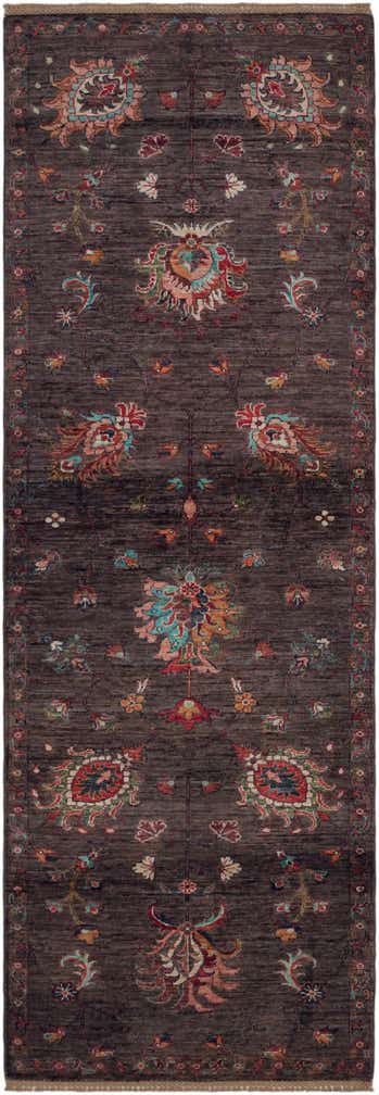 2' 10 x 8' 2 Hand Knotted Ariana Ziegler Runner Rug