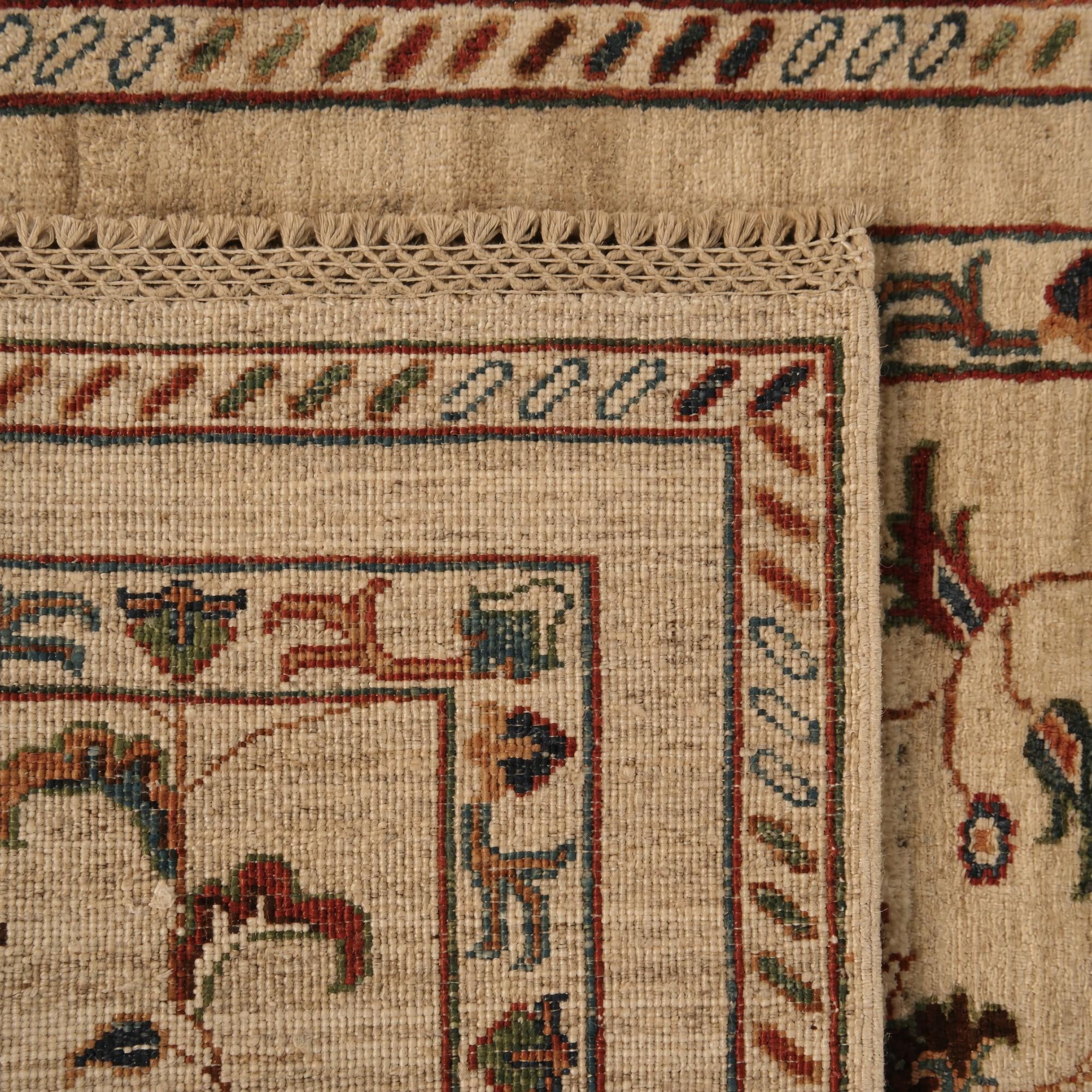 85cm x 315cm Hand Knotted Ariana Ziegler Runner Rug