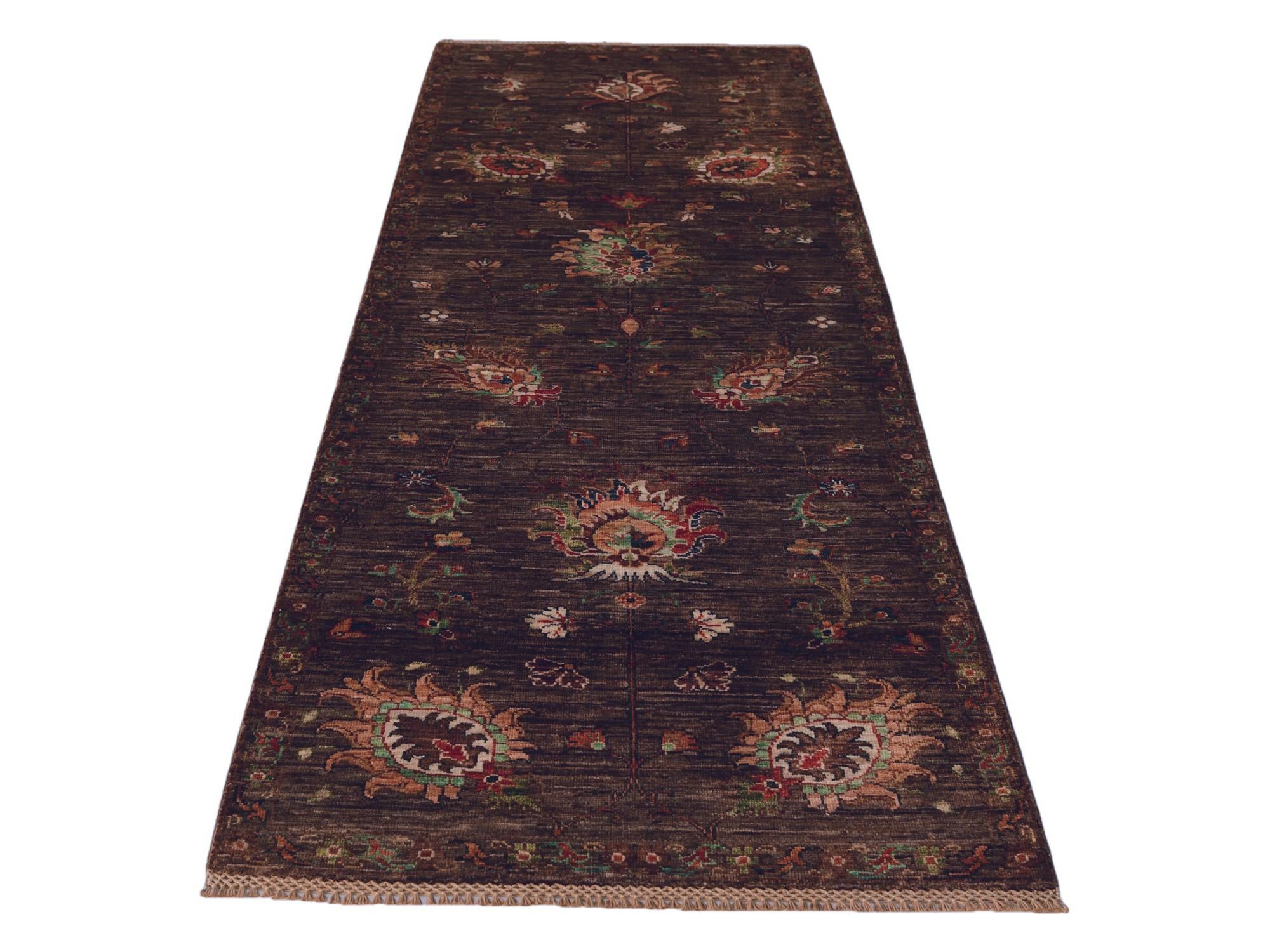 2' 11 x 8' 2 Hand Knotted Ariana Ziegler Runner Rug