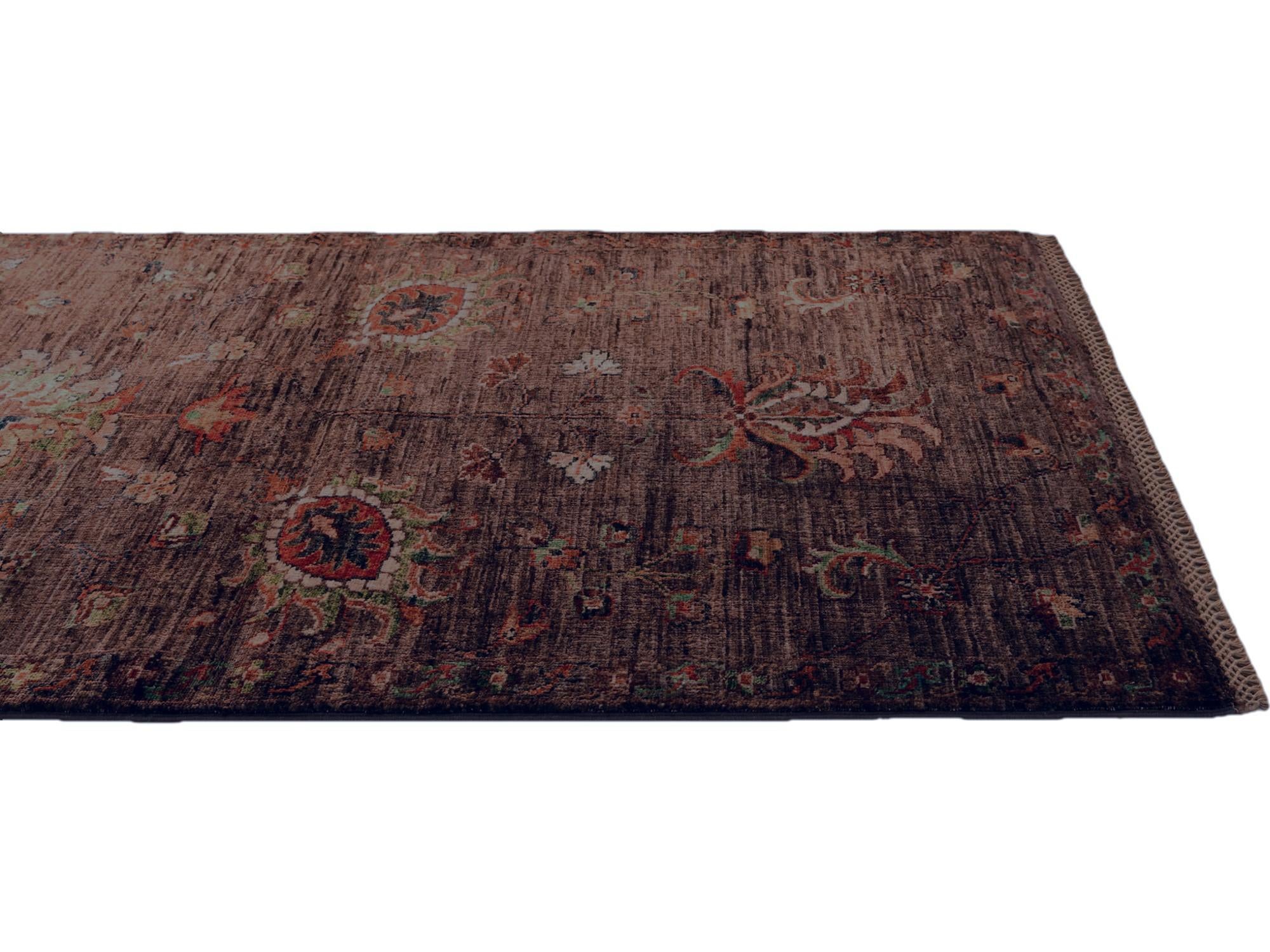 2' 11 x 8' 2 Hand Knotted Ariana Ziegler Runner Rug