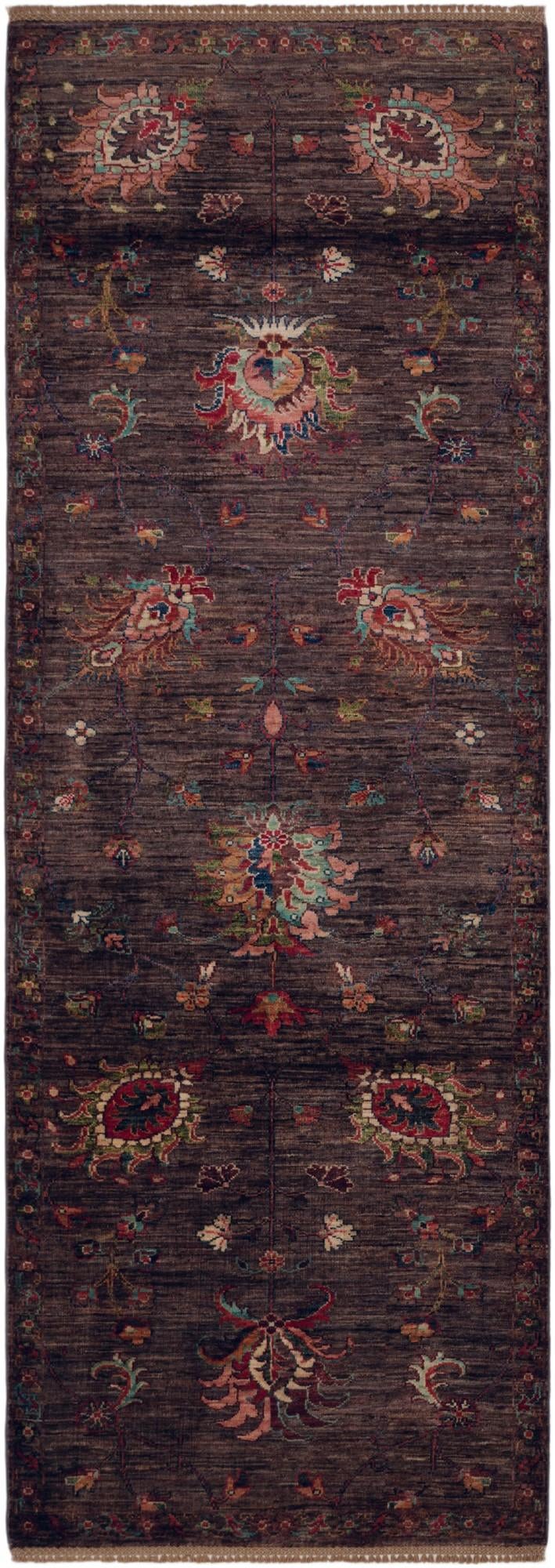 2' 11 x 8' 2 Hand Knotted Ariana Ziegler Runner Rug