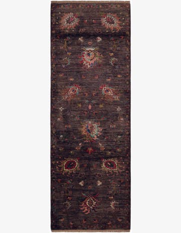 2' 11 x 8' 2 Hand Knotted Ariana Ziegler Runner Rug