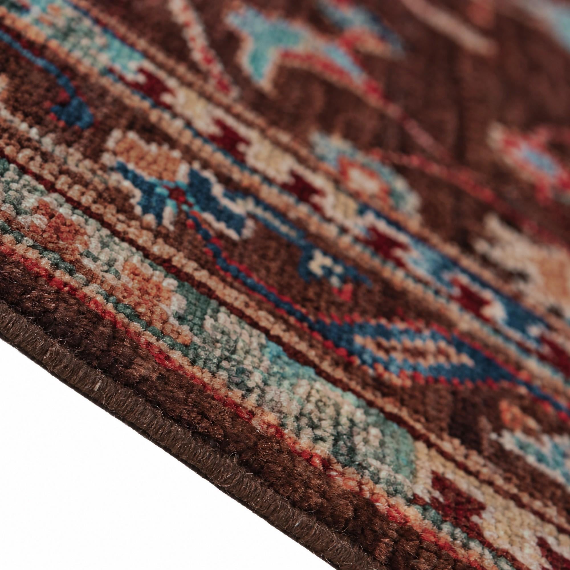 90cm x 305cm Hand Knotted Ariana Ziegler Runner Rug
