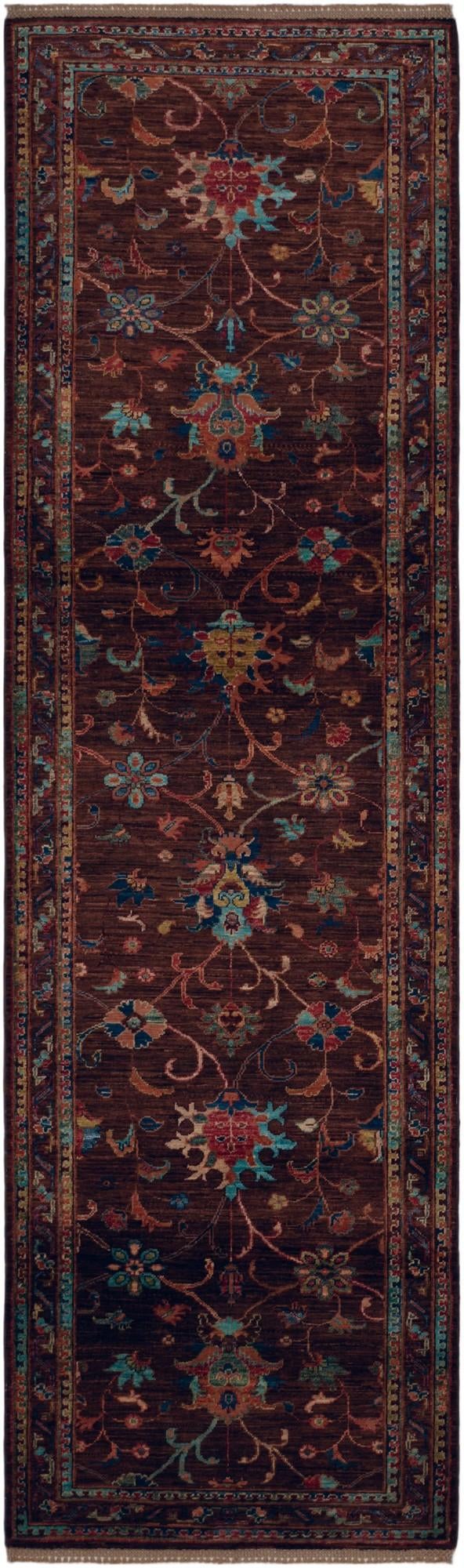 2' 11 x 9' 11 Hand Knotted Ariana Ziegler Runner Rug