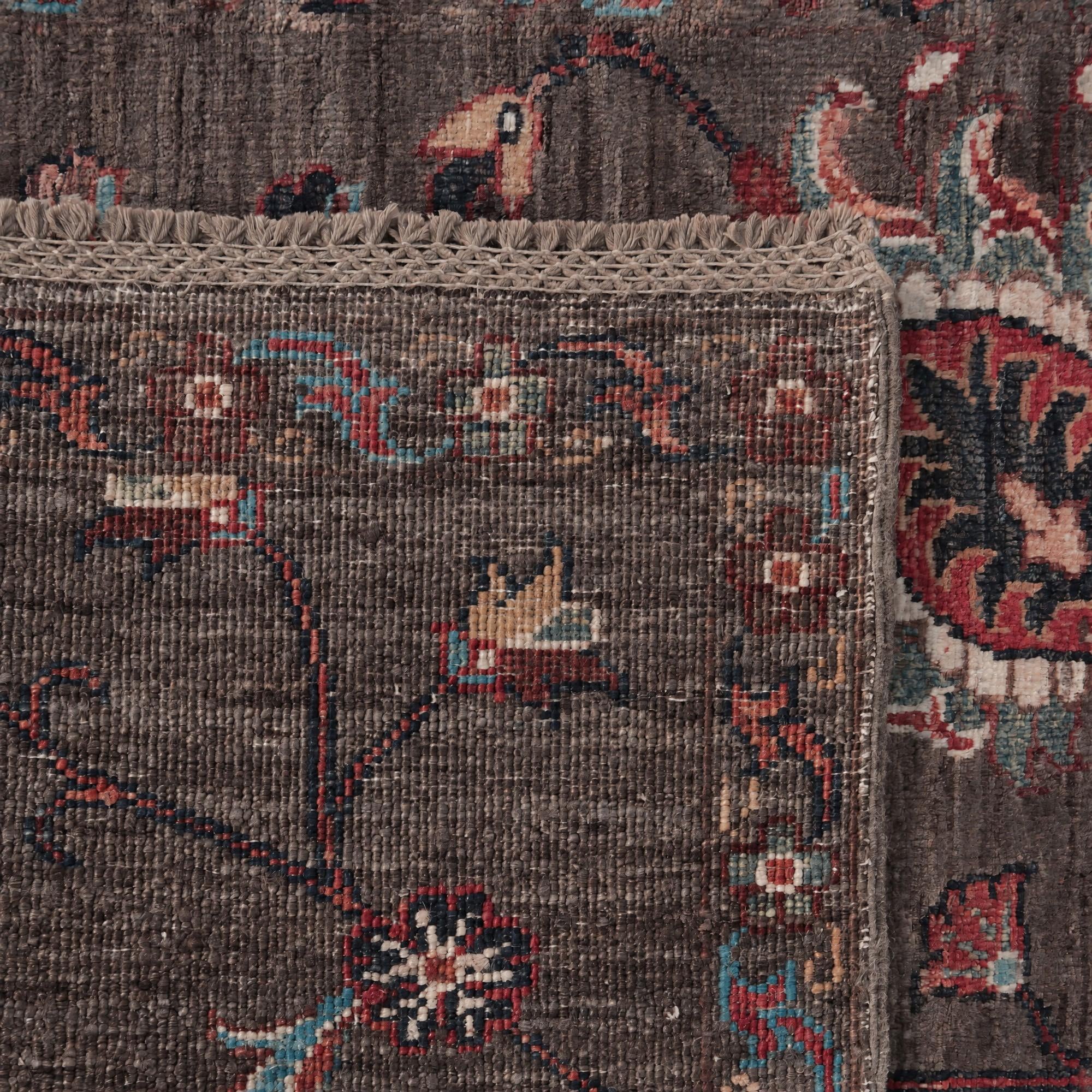 2' 7 x 8' 3 Hand Knotted Ariana Ziegler Runner Rug