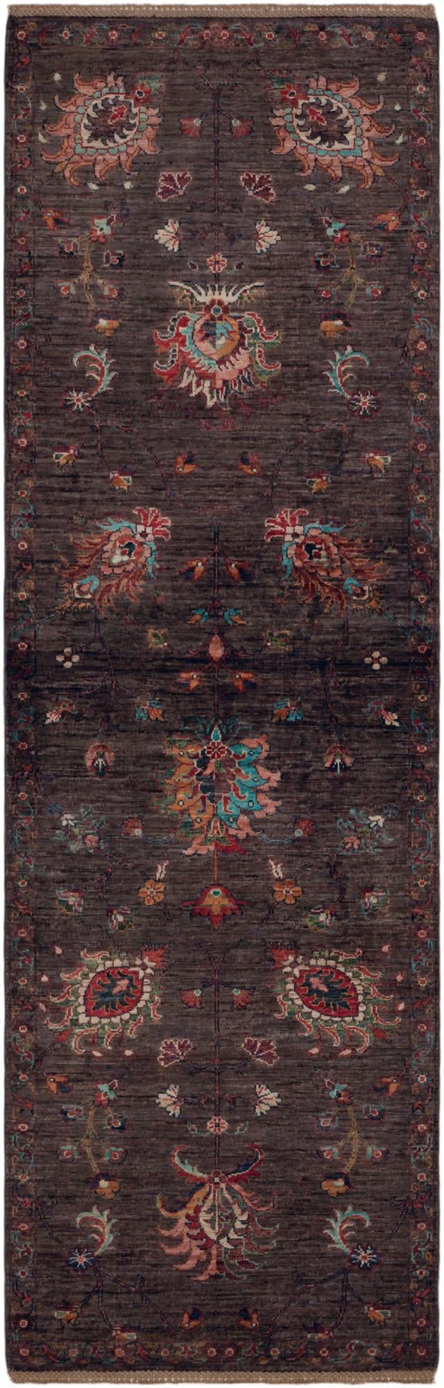 2' 7 x 8' 3 Hand Knotted Ariana Ziegler Runner Rug