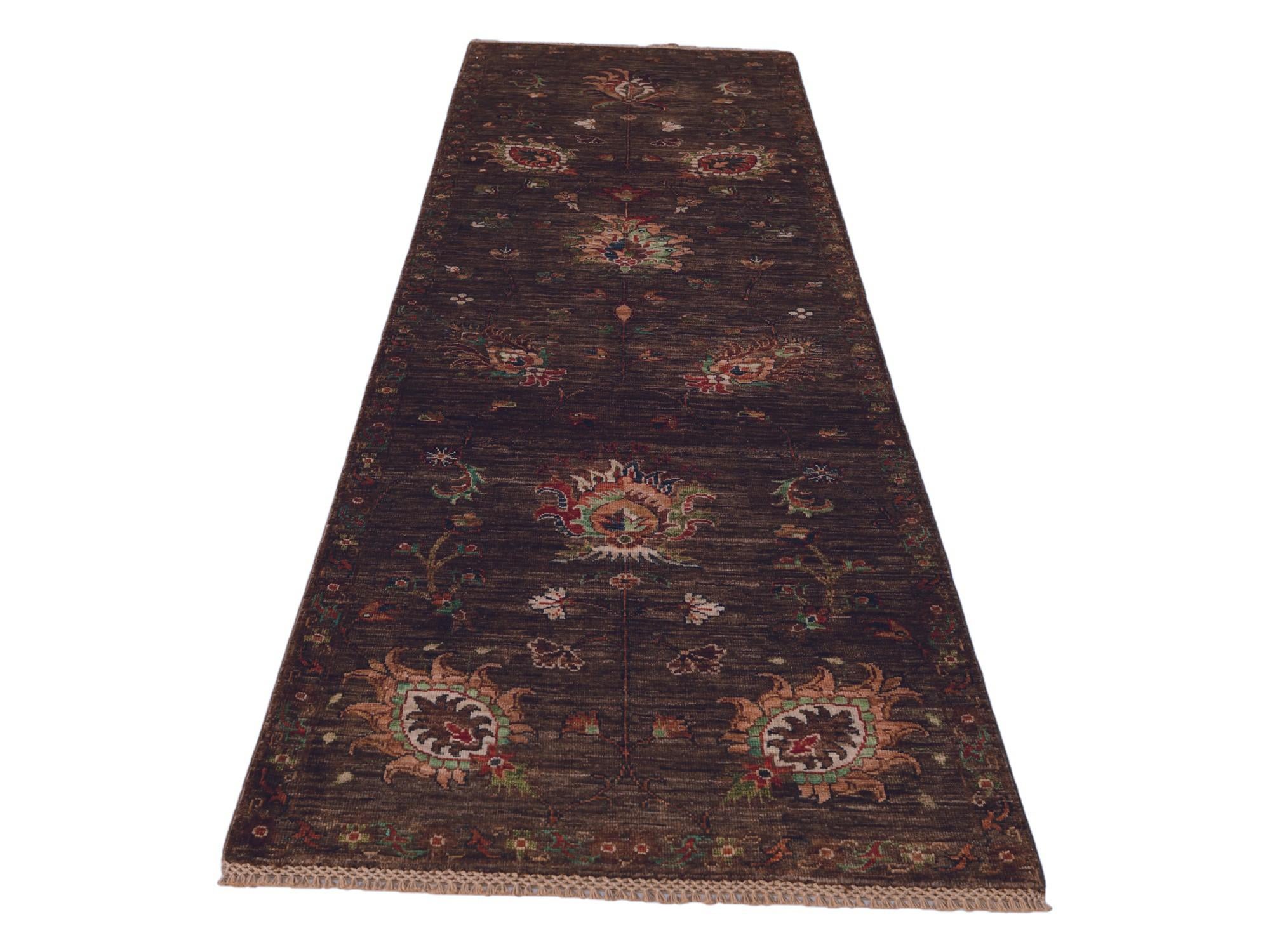 2' 8 x 8' 2 Hand Knotted Ariana Ziegler Runner Rug