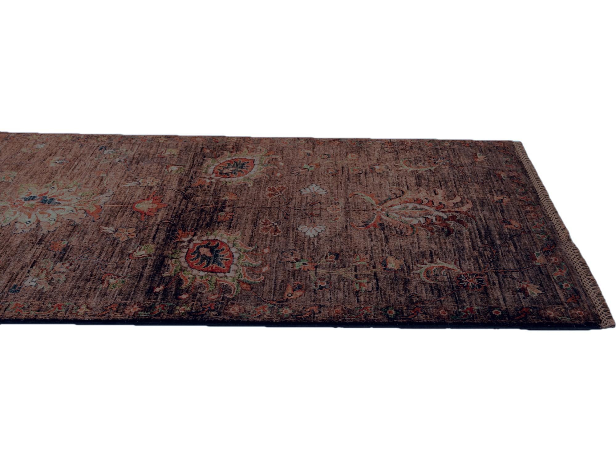 2' 8 x 8' 2 Hand Knotted Ariana Ziegler Runner Rug