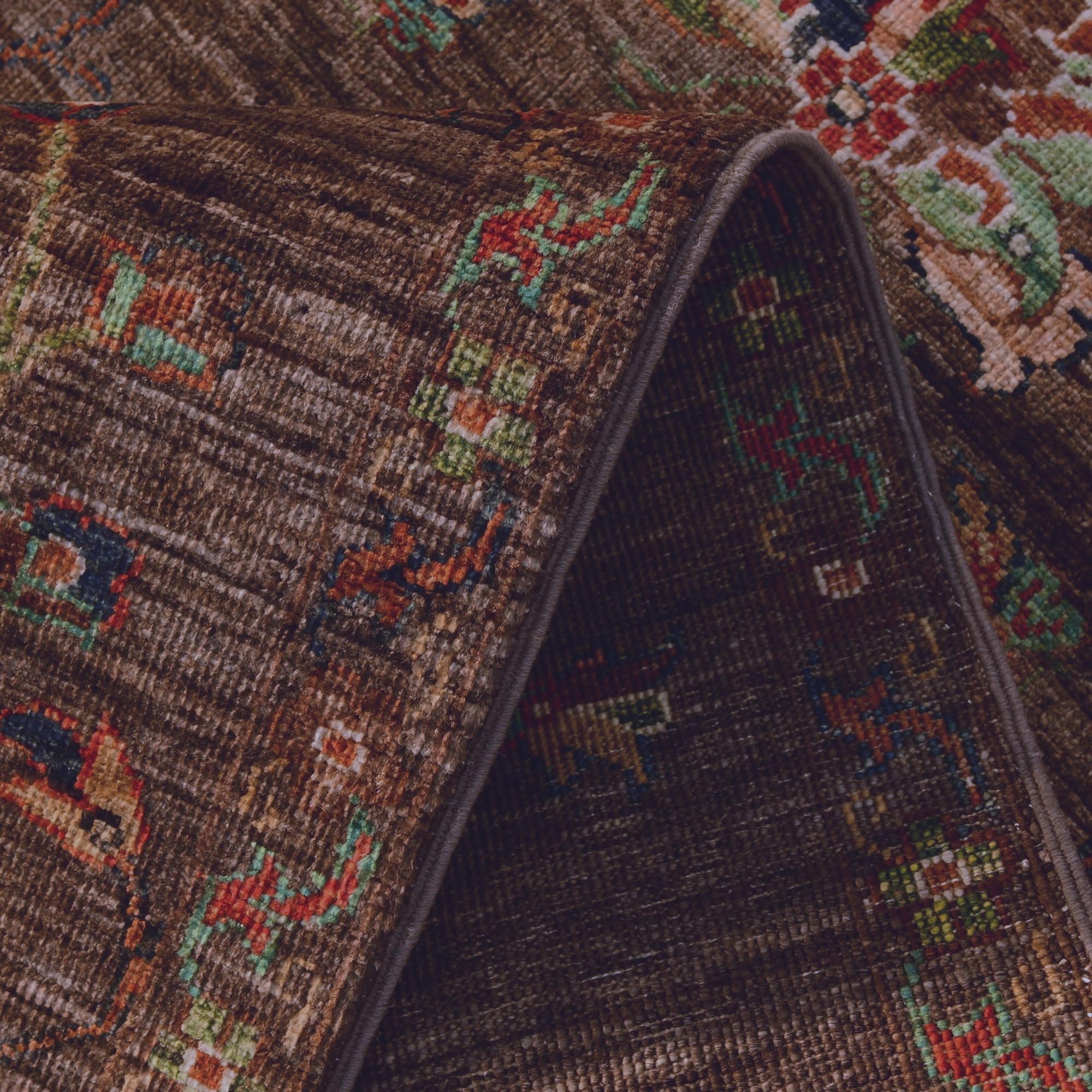 2' 8 x 8' 2 Hand Knotted Ariana Ziegler Runner Rug