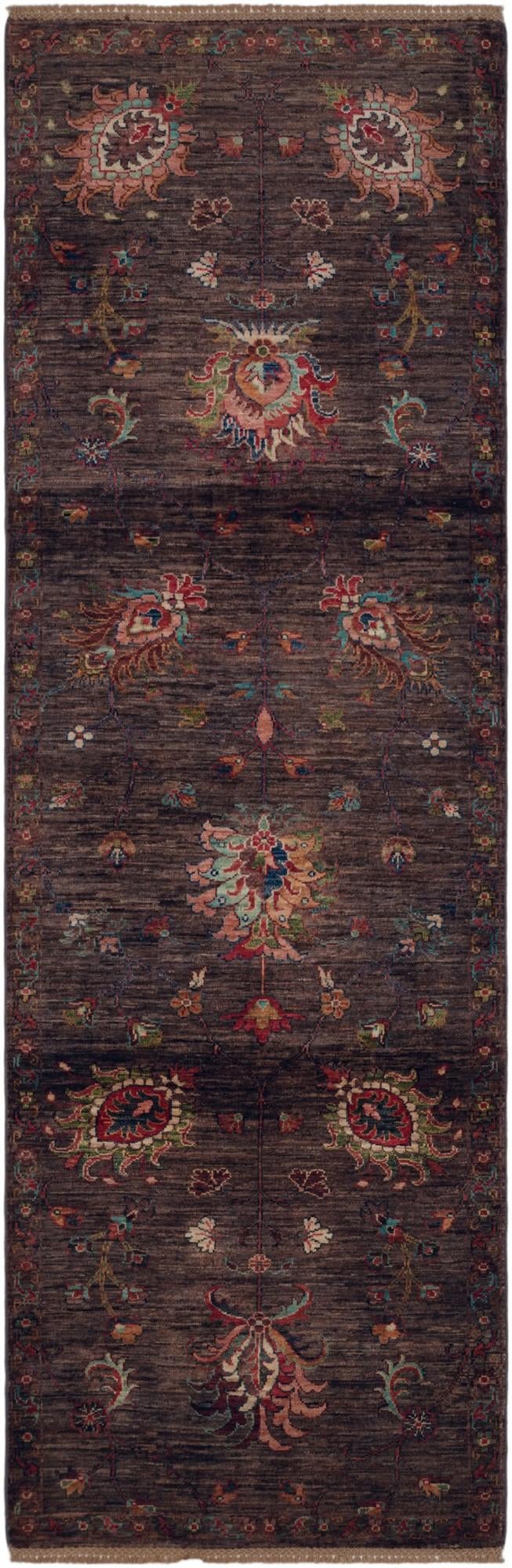 2' 8 x 8' 2 Hand Knotted Ariana Ziegler Runner Rug