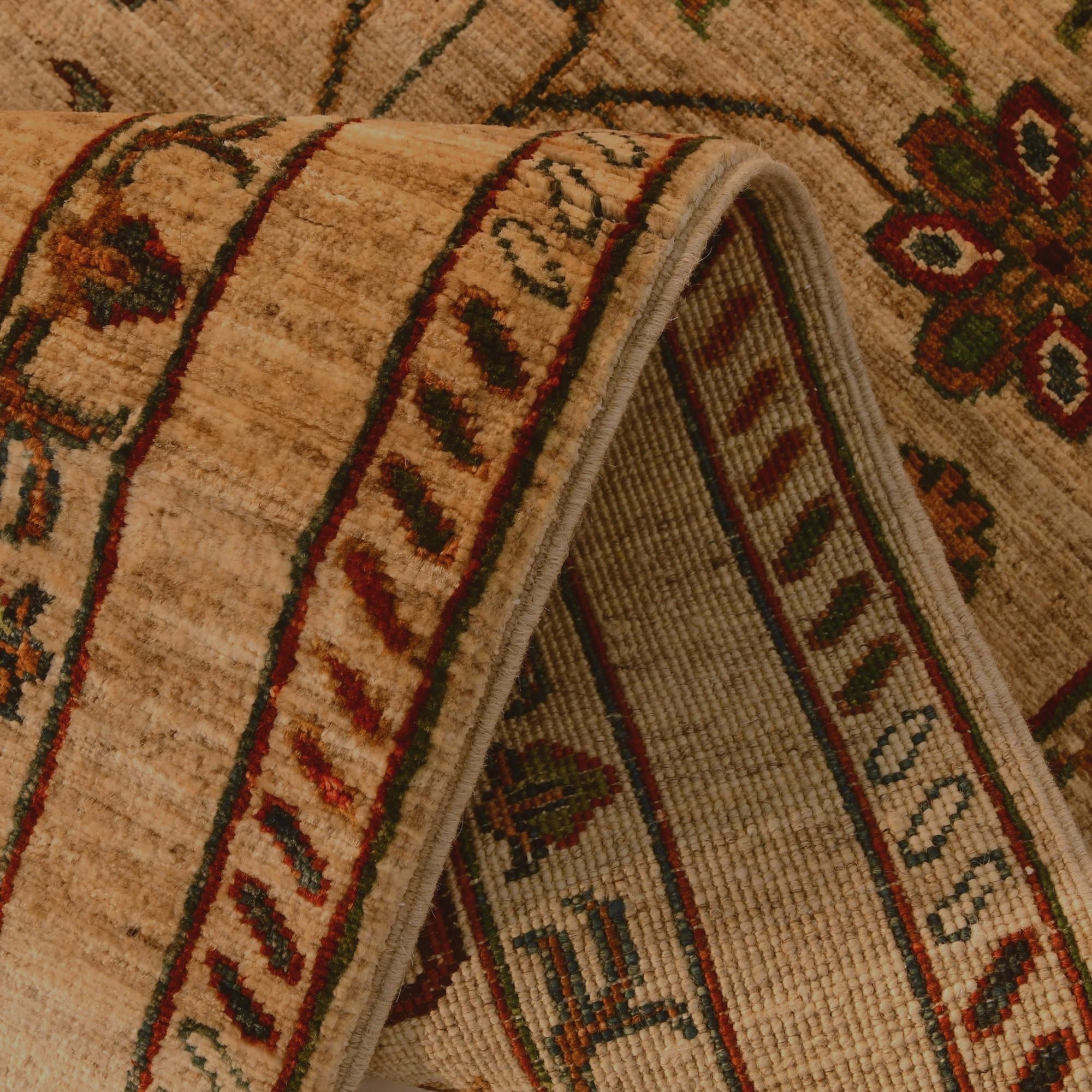 2' 9 x 10' 5 Hand Knotted Ariana Ziegler Runner Rug
