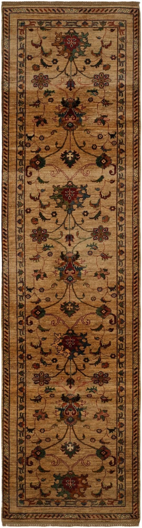 2' 9 x 10' 5 Hand Knotted Ariana Ziegler Runner Rug