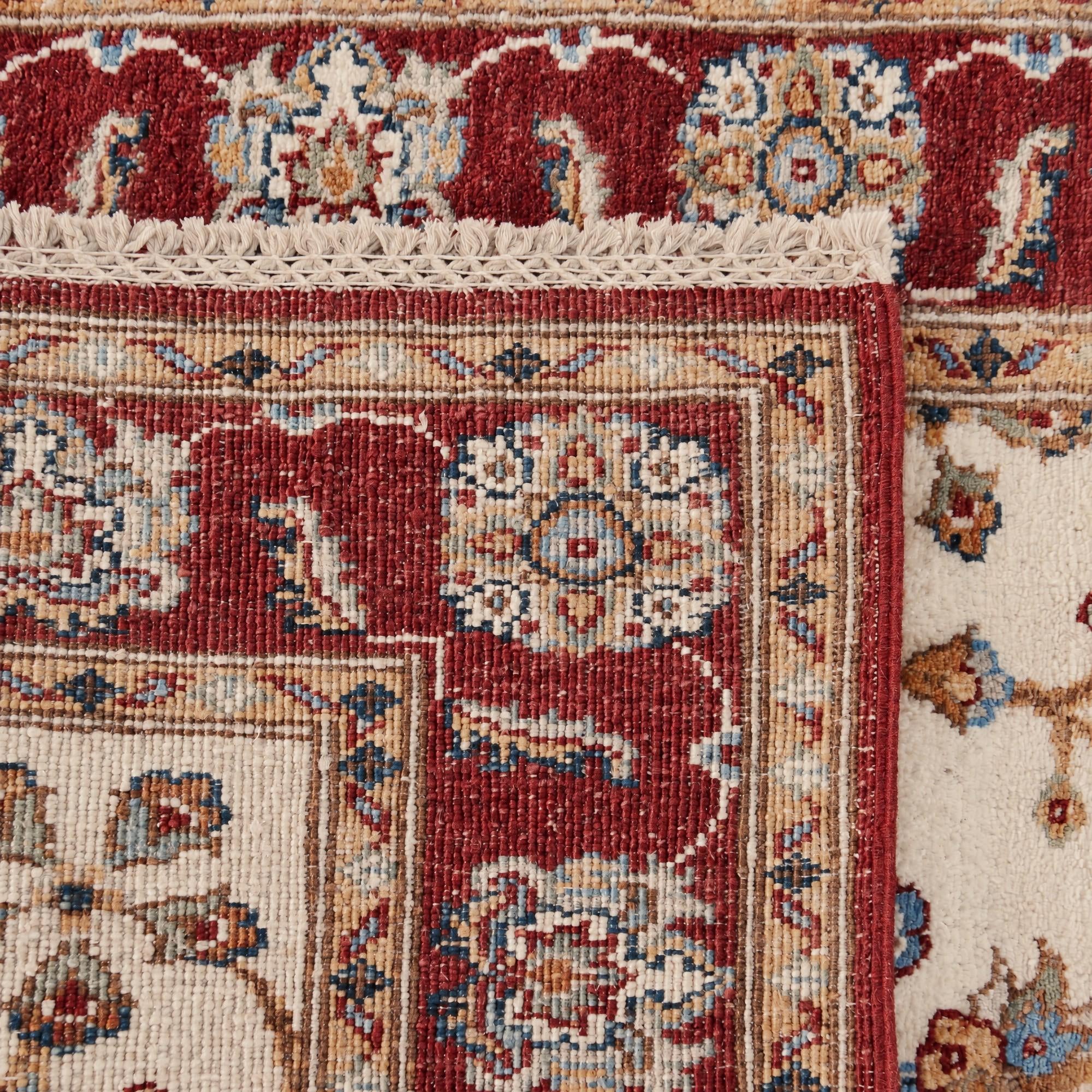 90cm x 255cm Hand Knotted Ariana Ziegler Runner Rug
