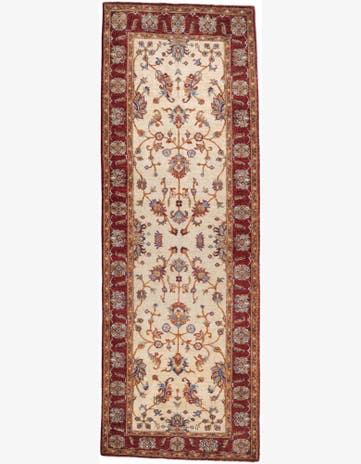 2' 11 x 8' 4 Hand Knotted Ariana Ziegler Runner Rug