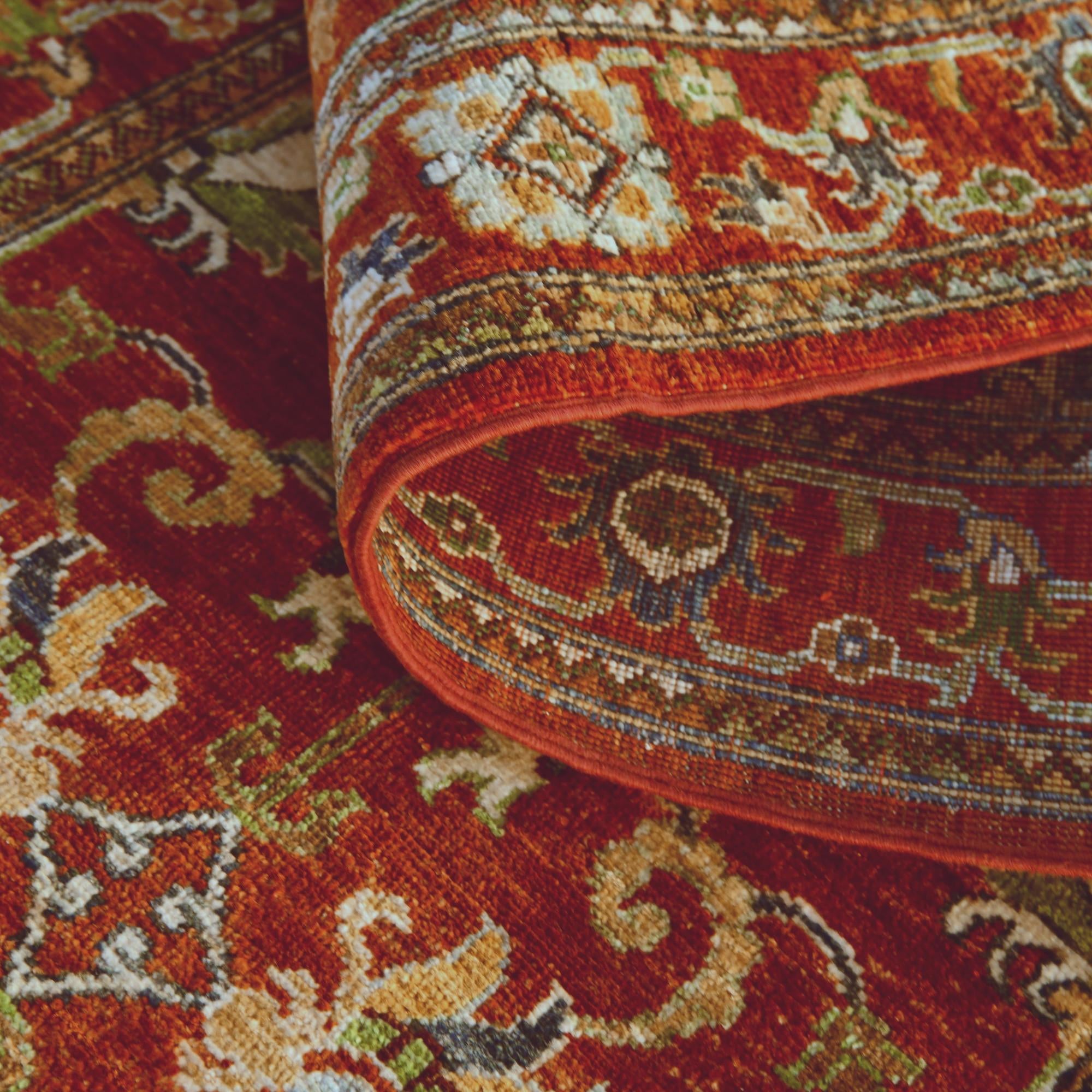 2' 7 x 12' Hand Knotted Ariana Ziegler Runner Rug