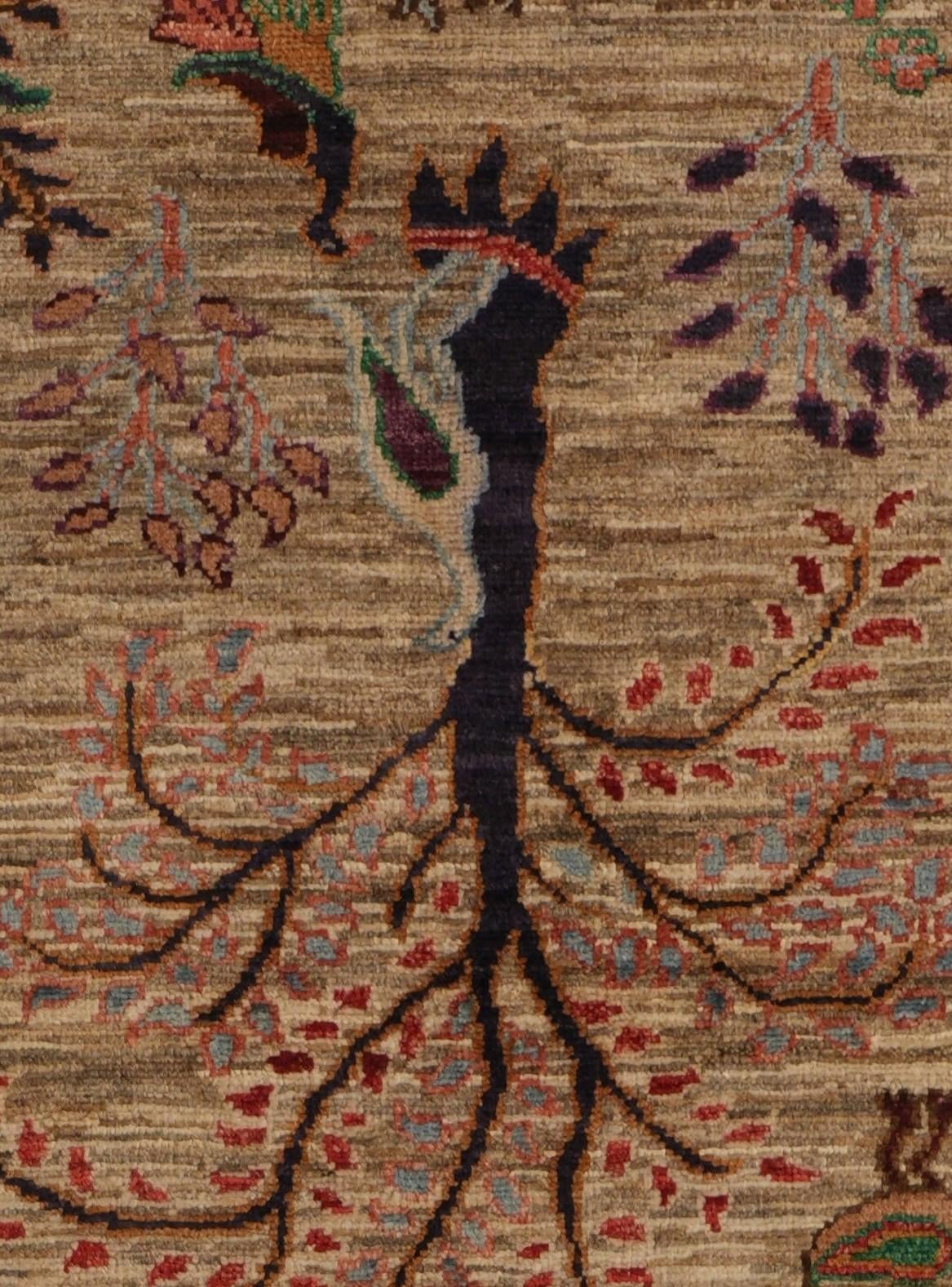 2' 7 x 9' 6 Hand Knotted Ariana Ziegler Runner Rug