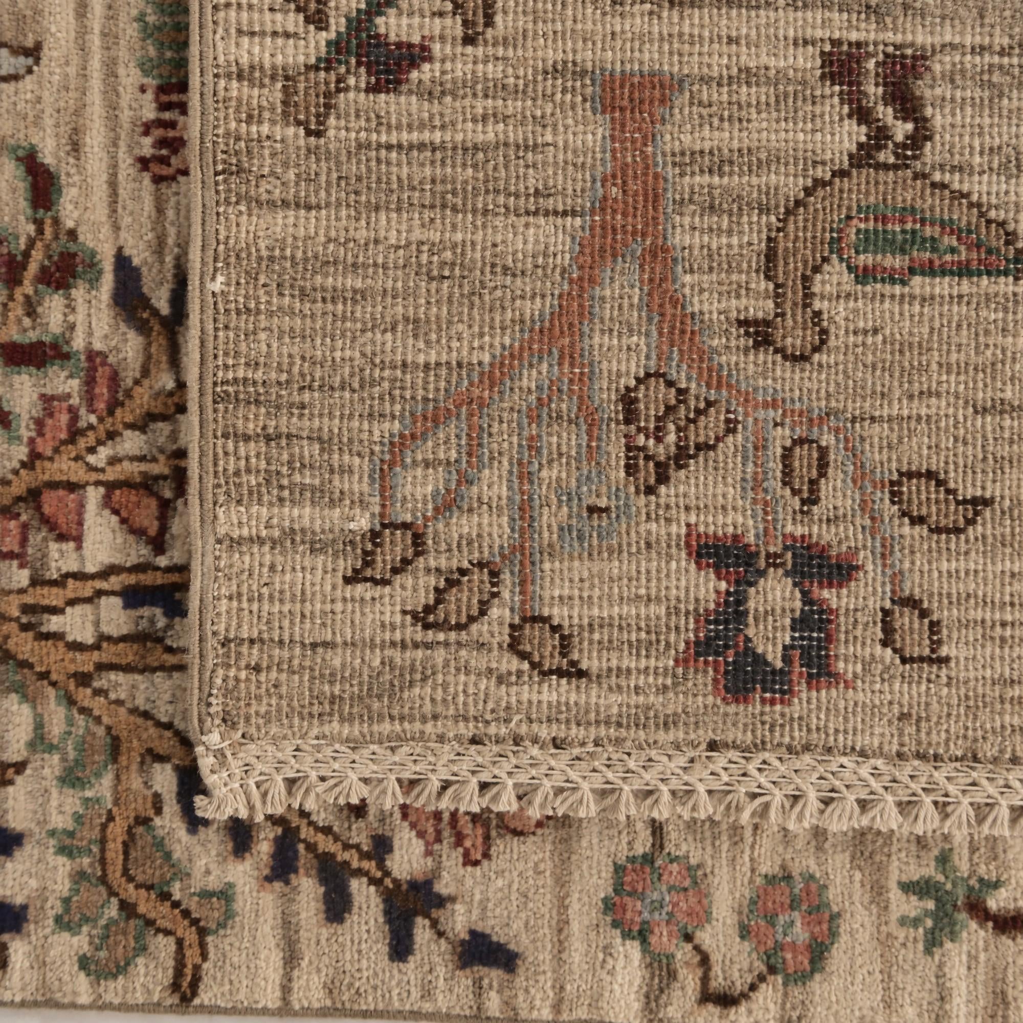 2' 7 x 9' 6 Hand Knotted Ariana Ziegler Runner Rug