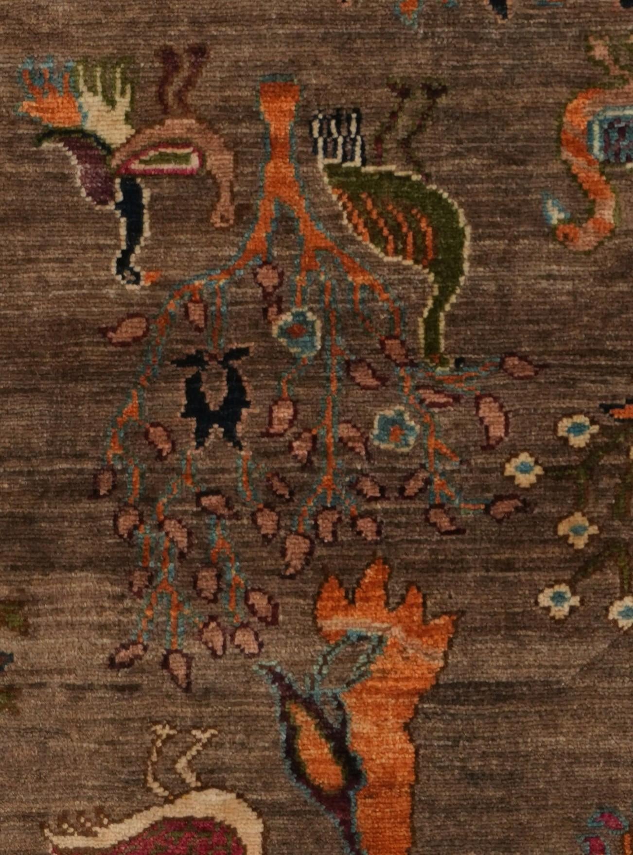 2' 7 x 7' 9 Hand Knotted Ariana Ziegler Runner Rug