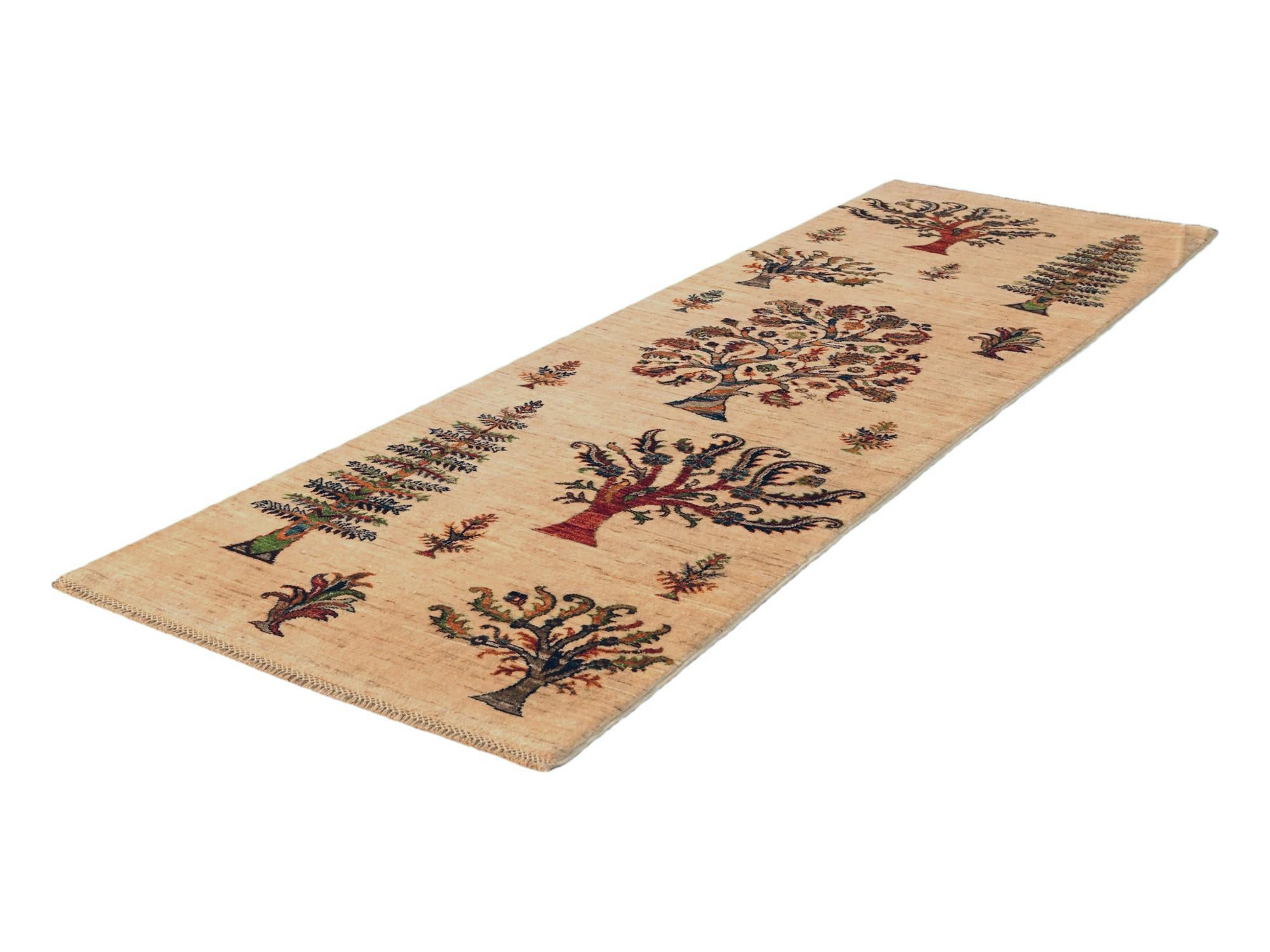 2' 7 x 8' 4 Hand Knotted Ariana Ziegler Runner Rug