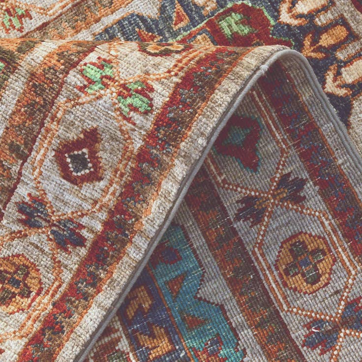 Detail image of 2' 10 x 9' 1 Hand Knotted Ariana Ziegler Runner Rug