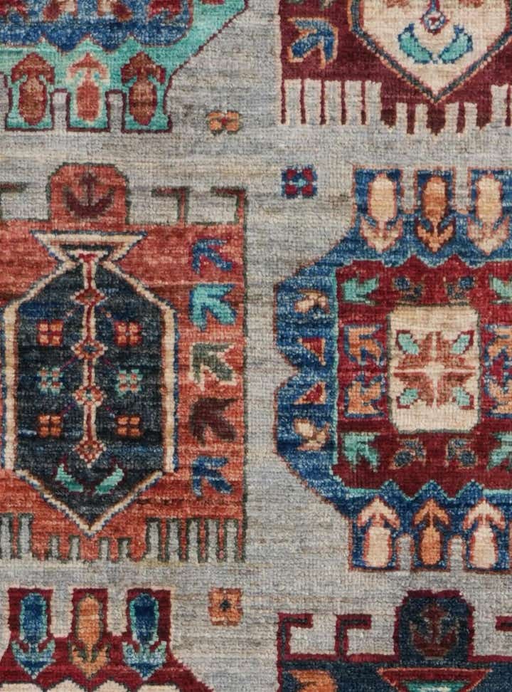 2' 10 x 9' 1 Hand Knotted Ariana Ziegler Runner Rug