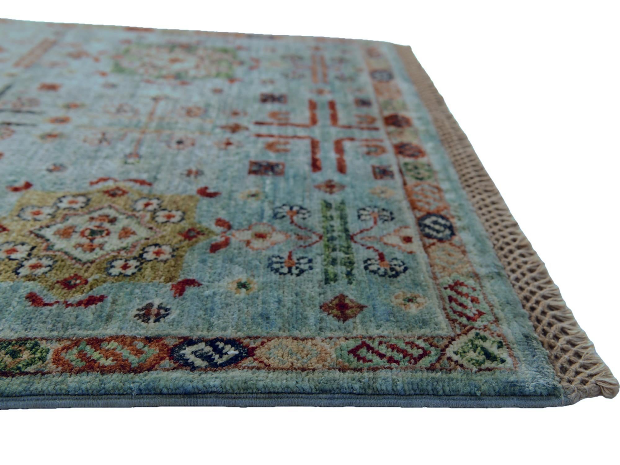 80cm x 290cm Hand Knotted Ariana Ziegler Runner Rug