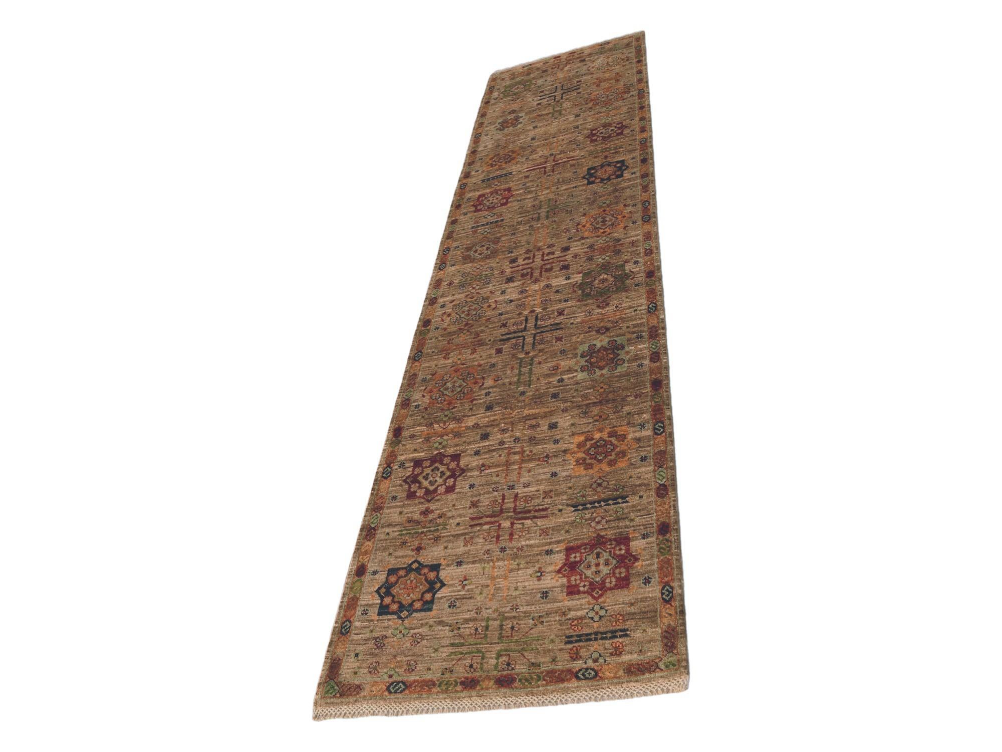 2' 8 x 10' 1 Hand Knotted Ariana Ziegler Runner Rug