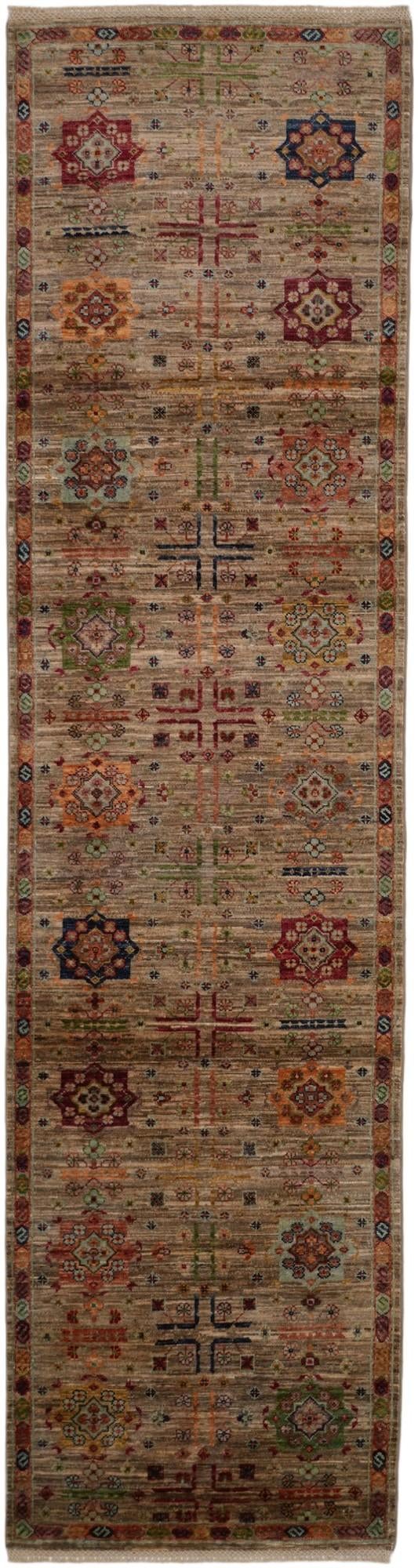2' 8 x 10' 1 Hand Knotted Ariana Ziegler Runner Rug