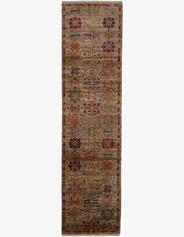 2' 8 x 10' 1 Hand Knotted Ariana Ziegler Runner Rug