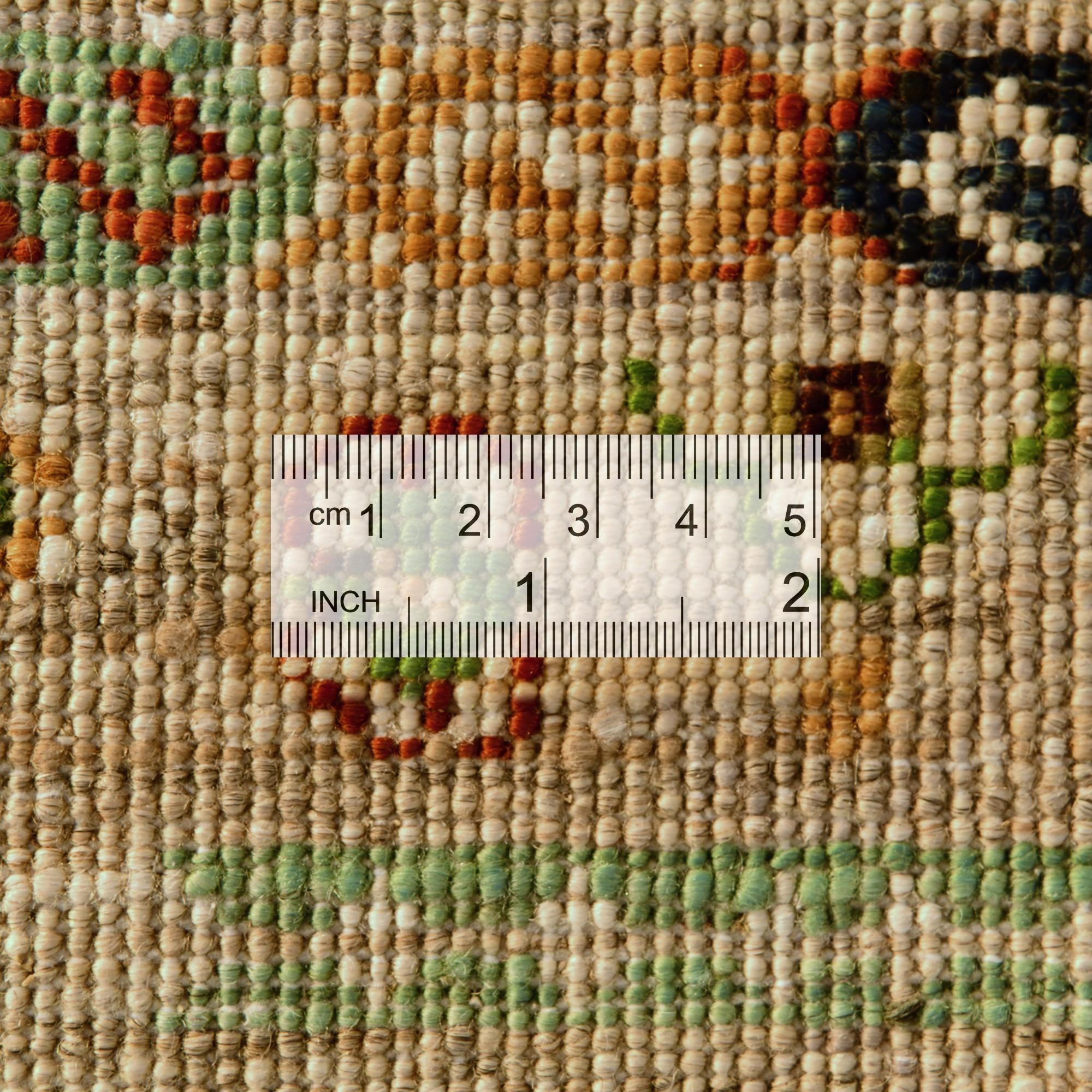80cm x 295cm Hand Knotted Ariana Ziegler Runner Rug
